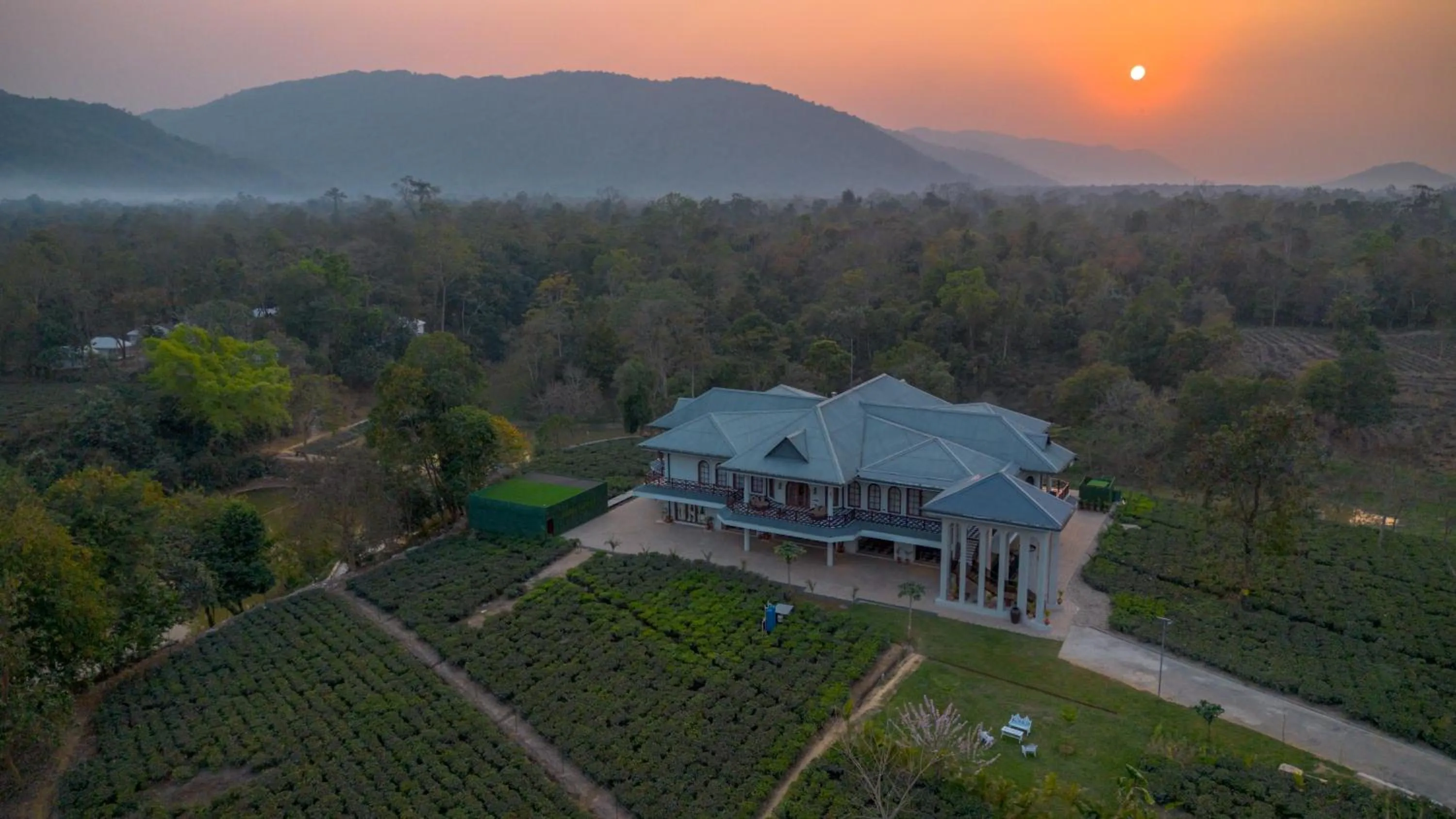 Property building in Vaani Greens Wildlife Resort, Kaziranga