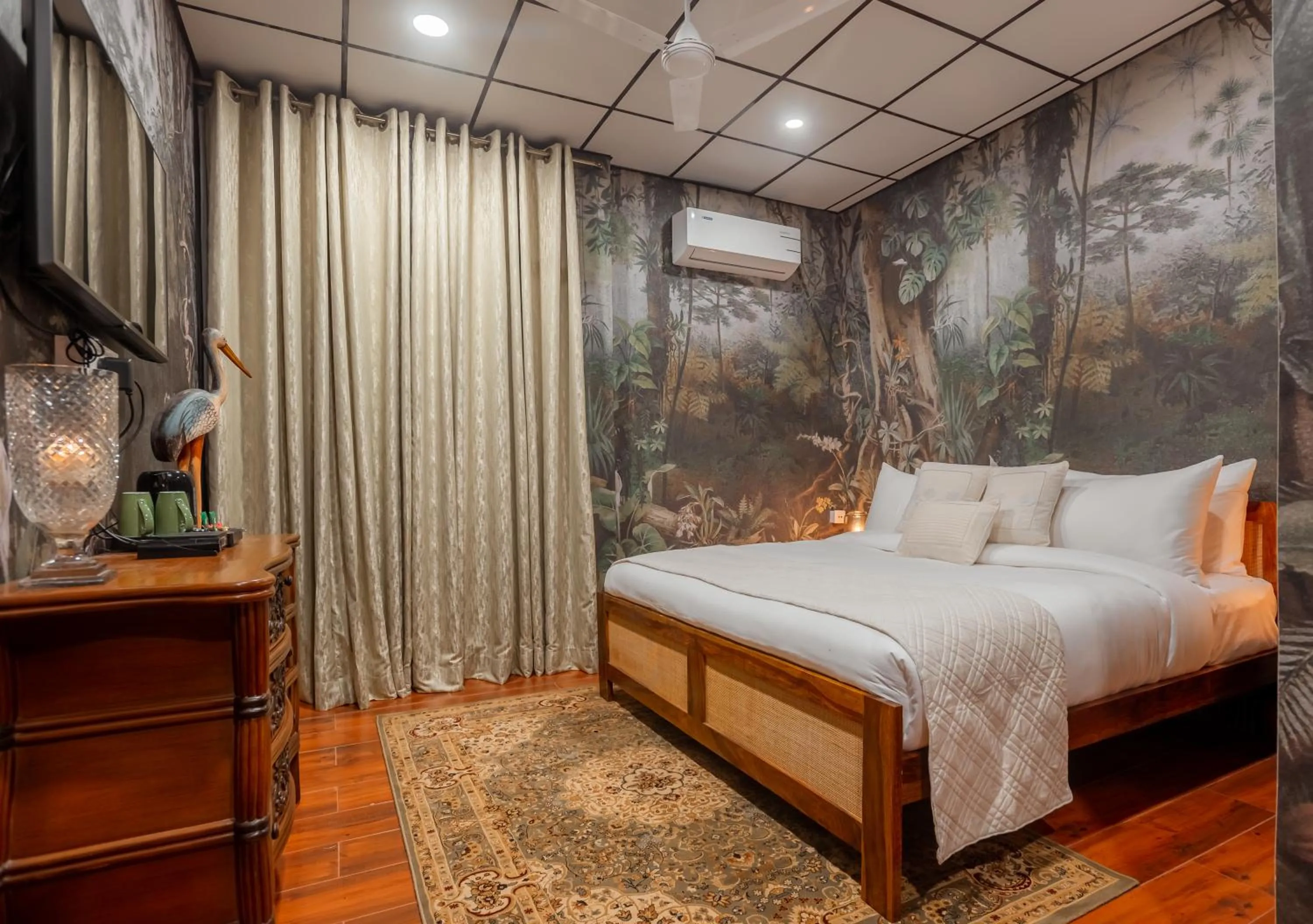 Bed in Vaani Greens Wildlife Resort, Kaziranga