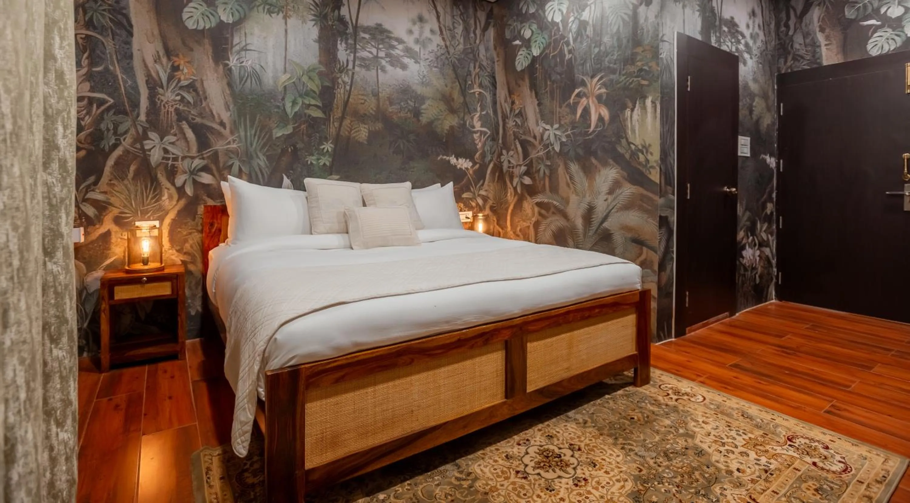 Bed in Vaani Greens Wildlife Resort, Kaziranga