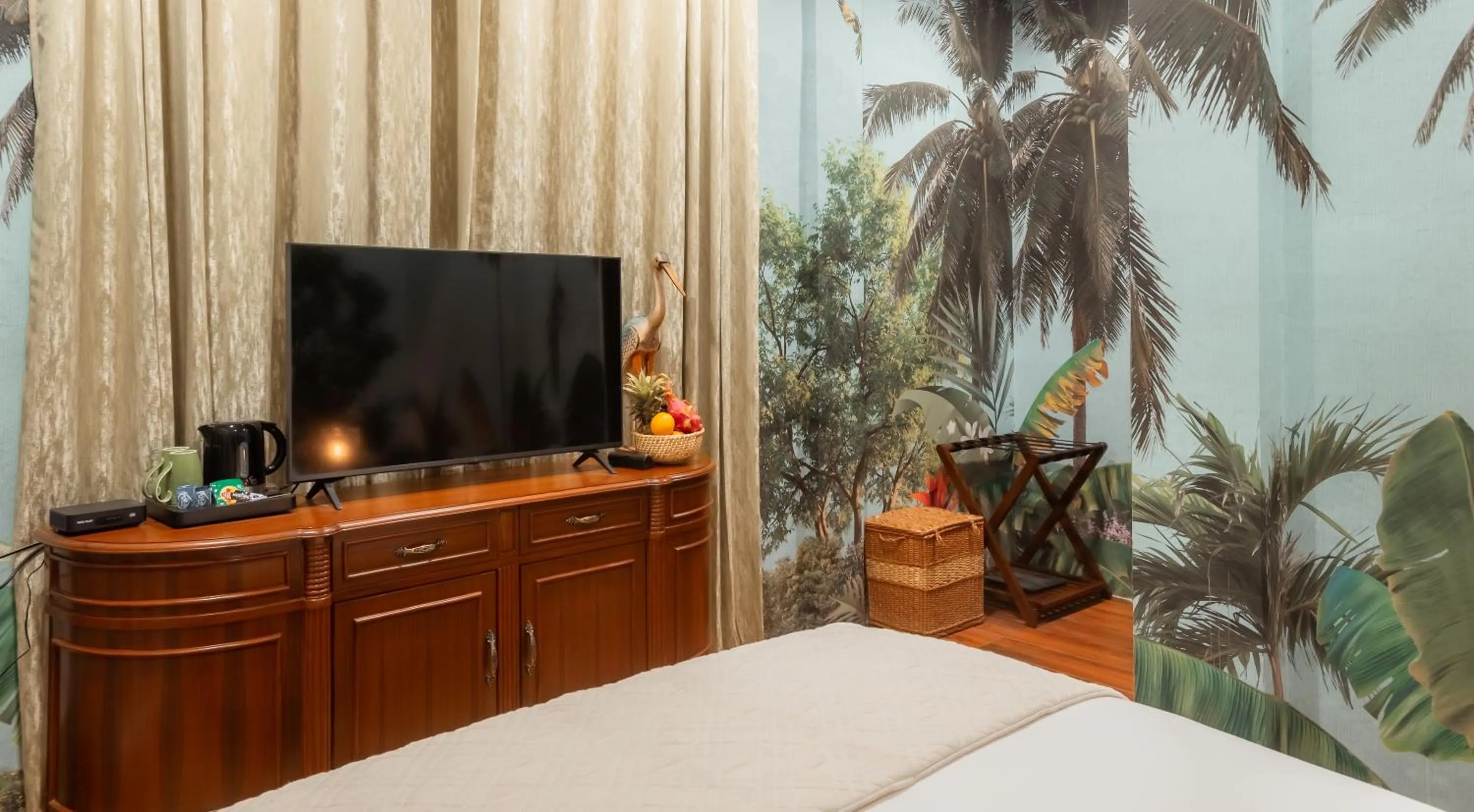 Bed in Vaani Greens Wildlife Resort, Kaziranga