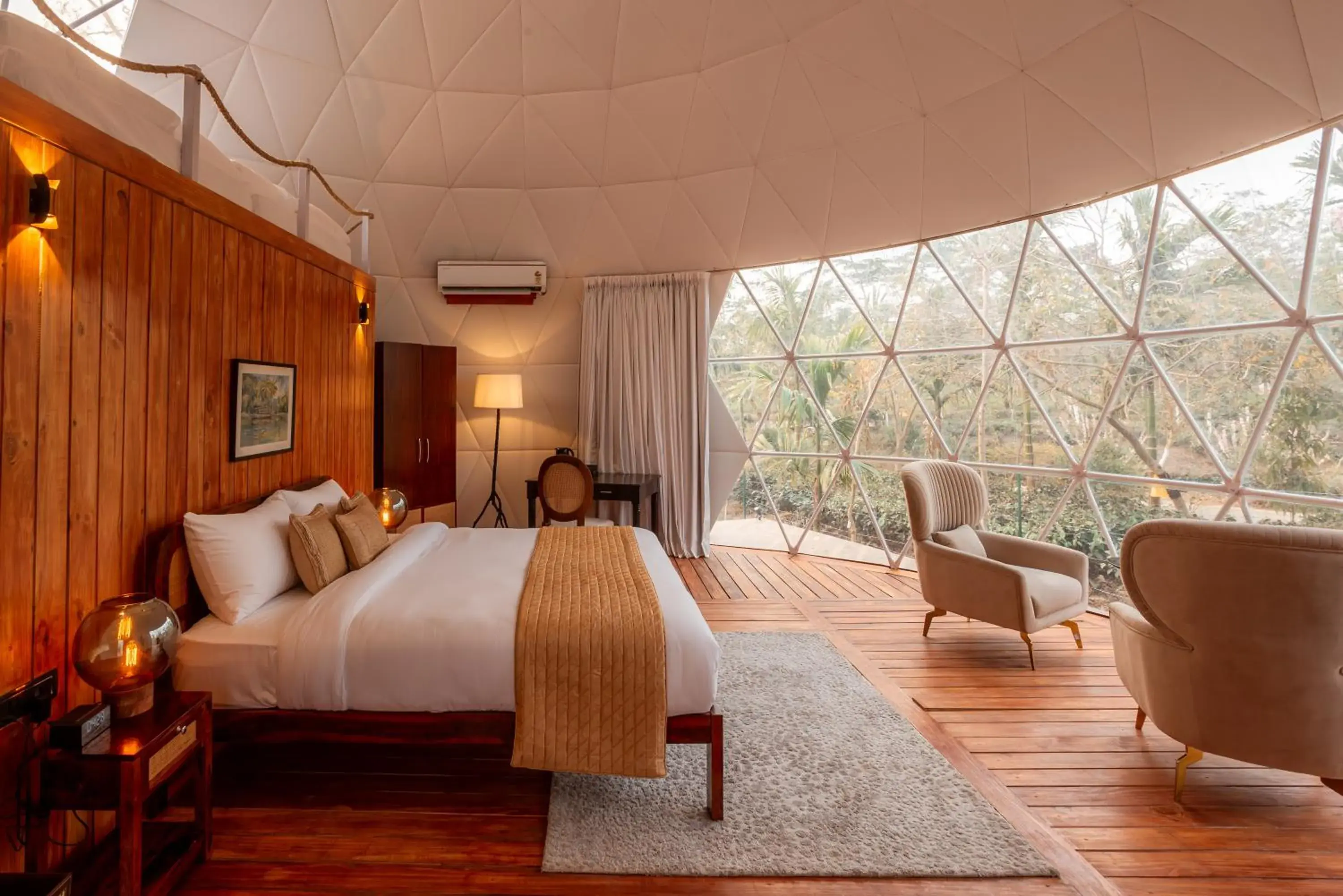 Deluxe King Room in Vaani Greens Wildlife Resort, Kaziranga Deluxe King Room in Vaani Greens Wildlife Resort, Kaziranga