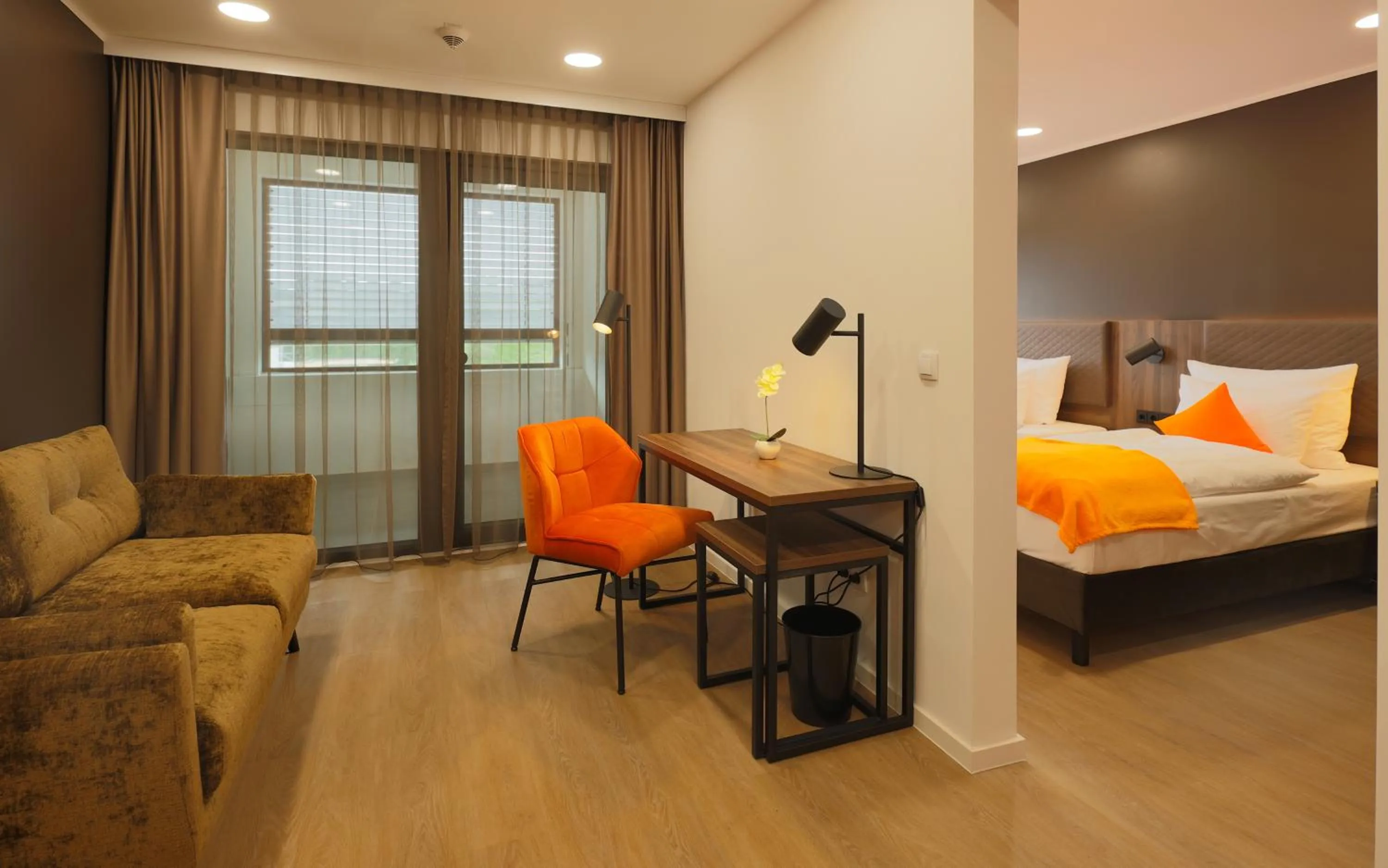 Bed in Trip Inn Hotel Frankfurt-Heusenstamm Tagungshotel