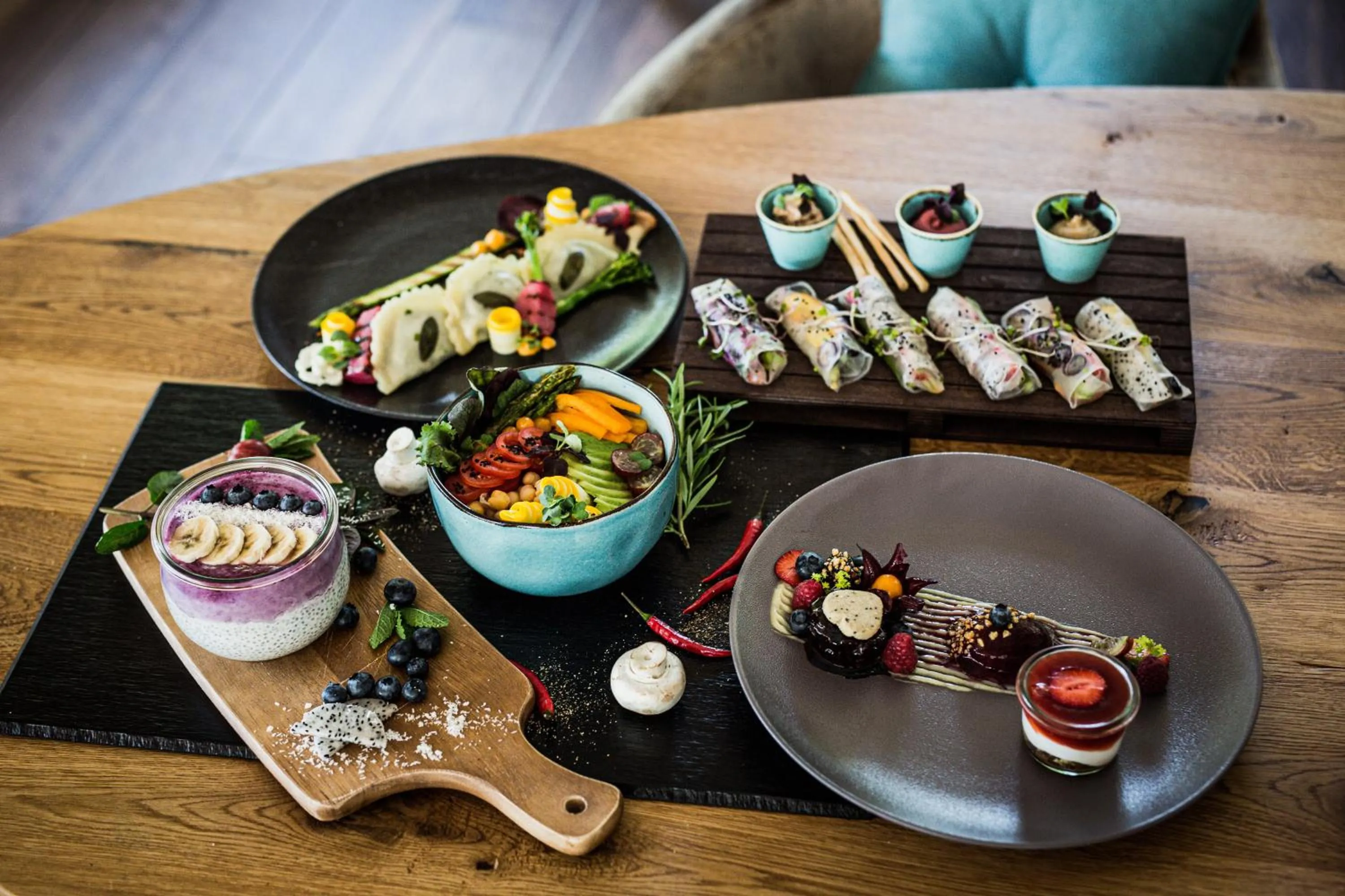 Food close-up in Verwöhn-Wellnesshotel Walserhof