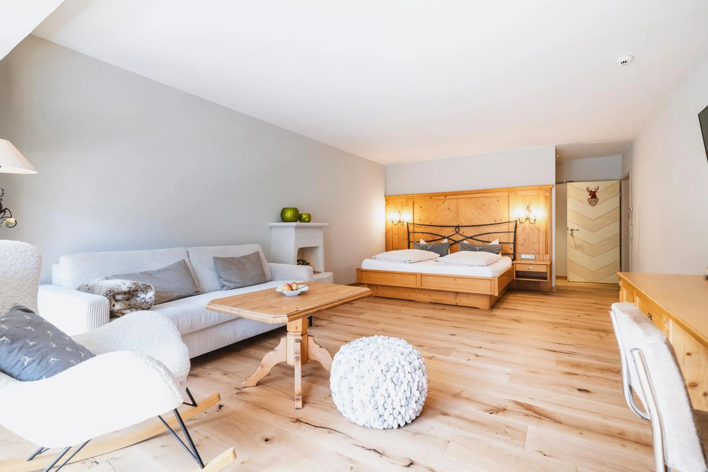 Bed in Verwöhn-Wellnesshotel Walserhof