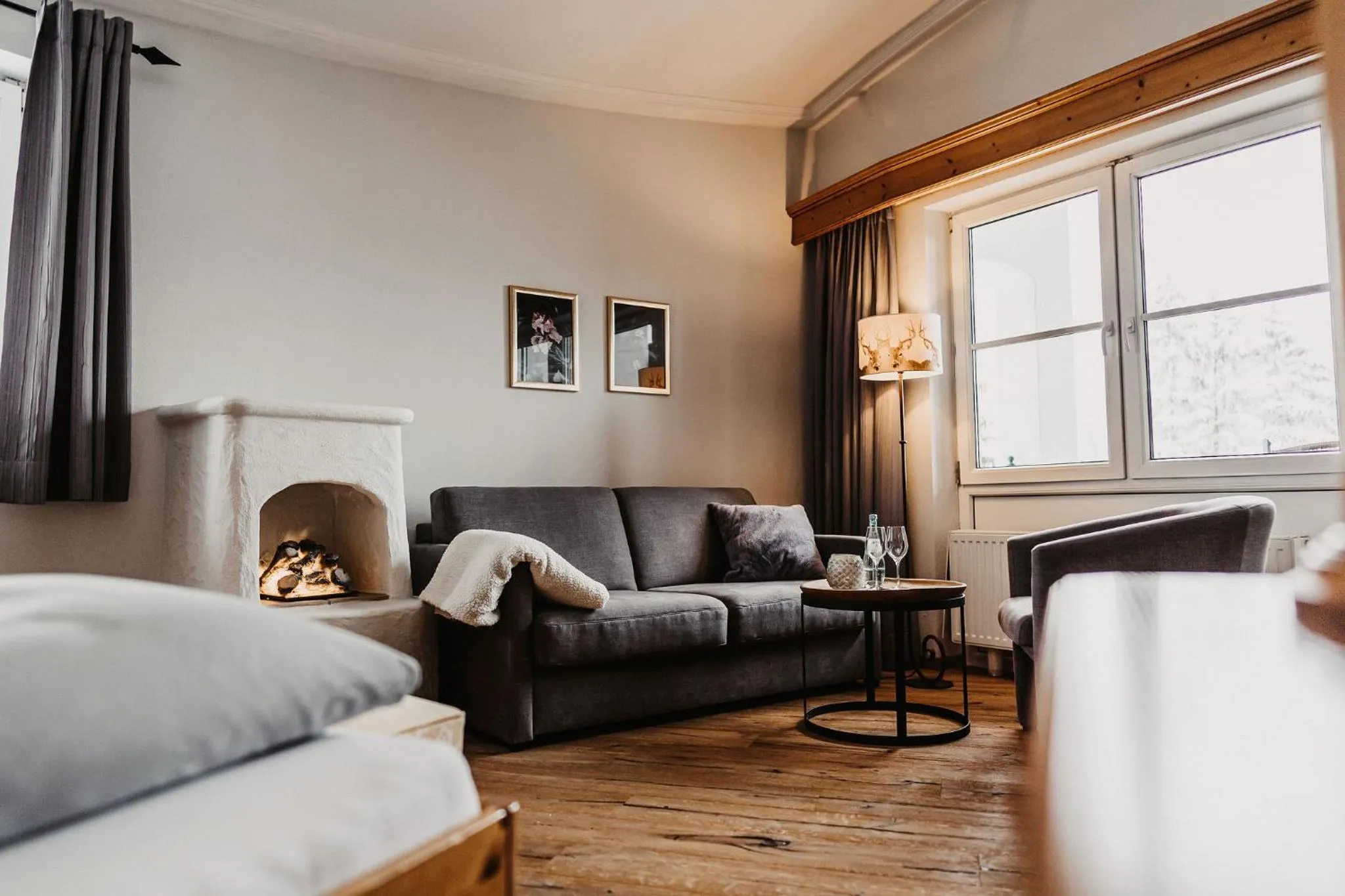 Living room in Verwöhn-Wellnesshotel Walserhof