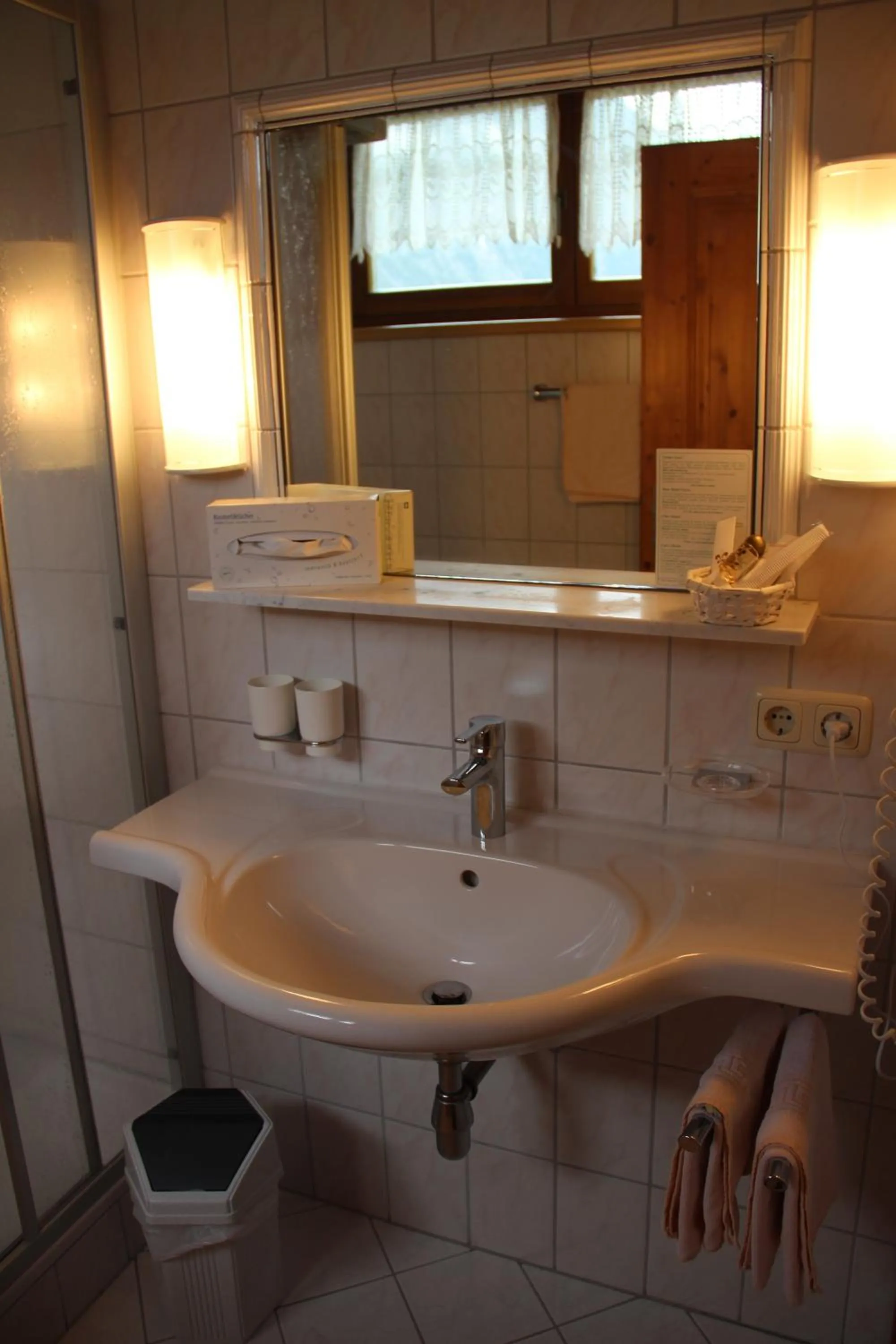Bathroom in Panorama-Hotel Winklerhof