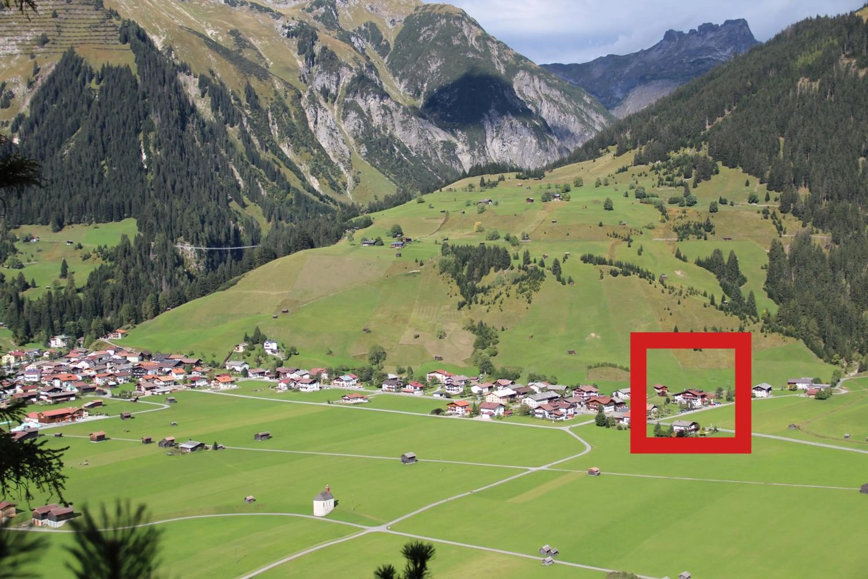 Bird's eye view in Panorama-Hotel Winklerhof