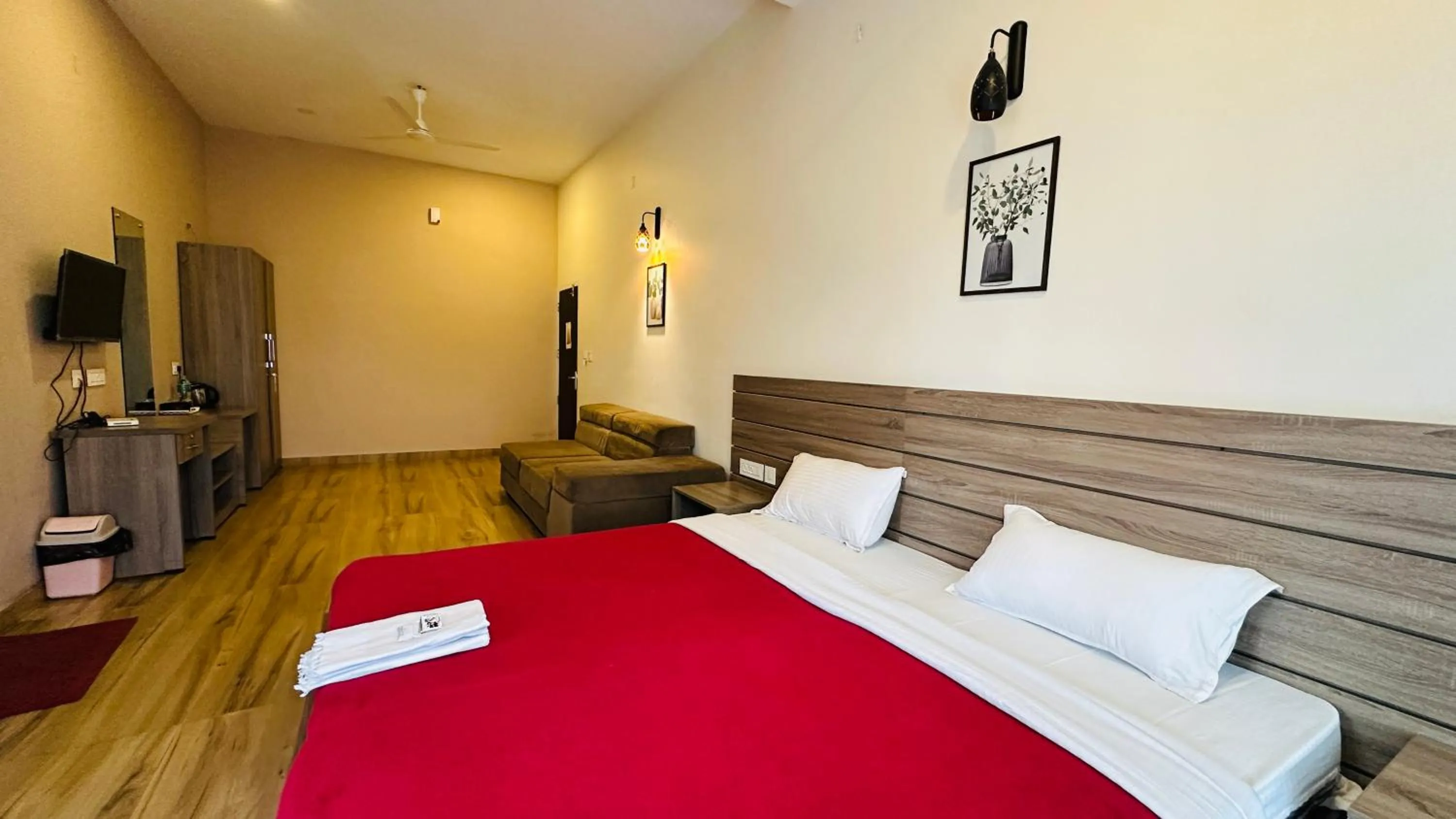 Bed in Western Ghats Holiday Home