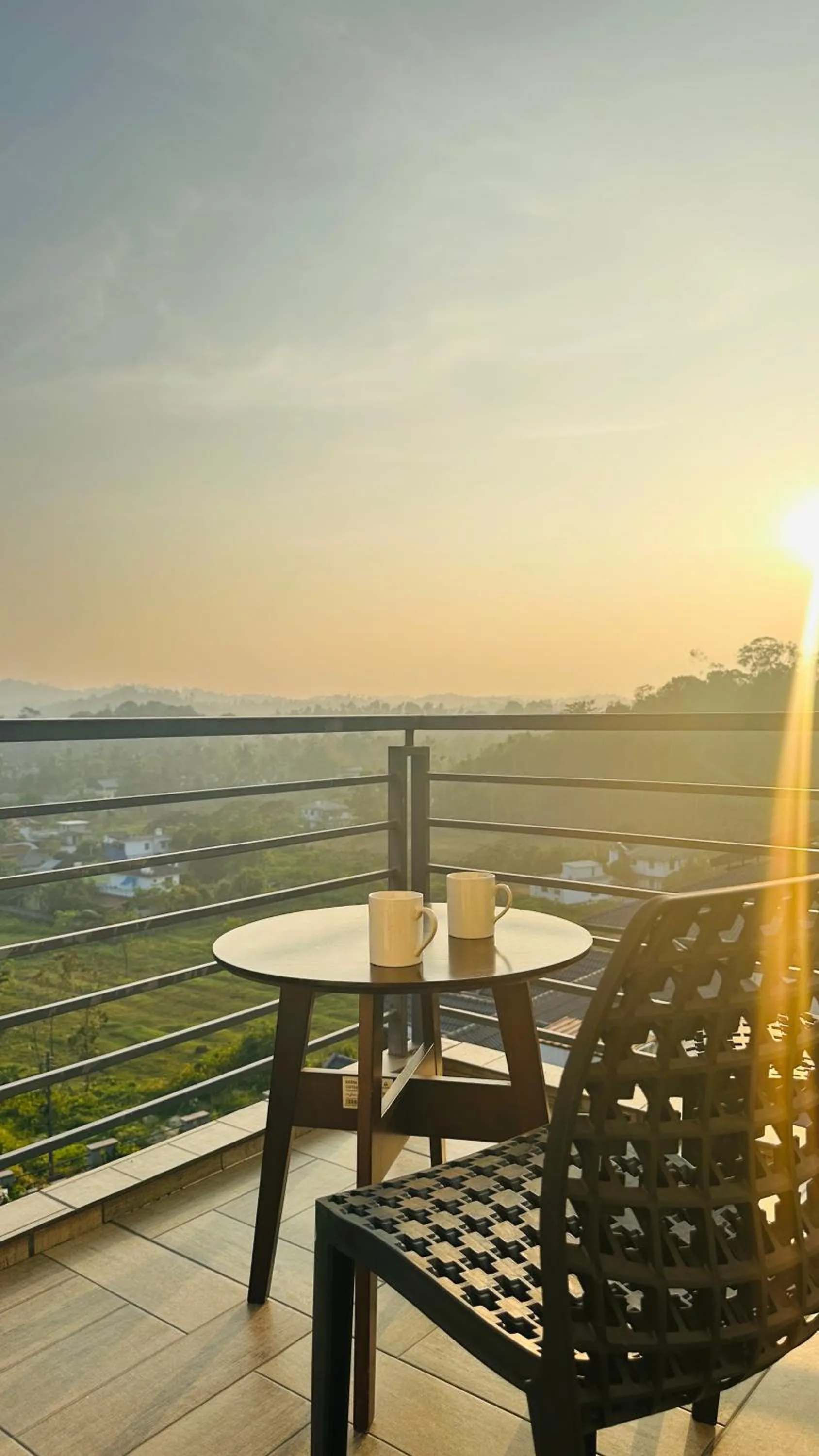 Balcony/Terrace in Western Ghats Holiday Home