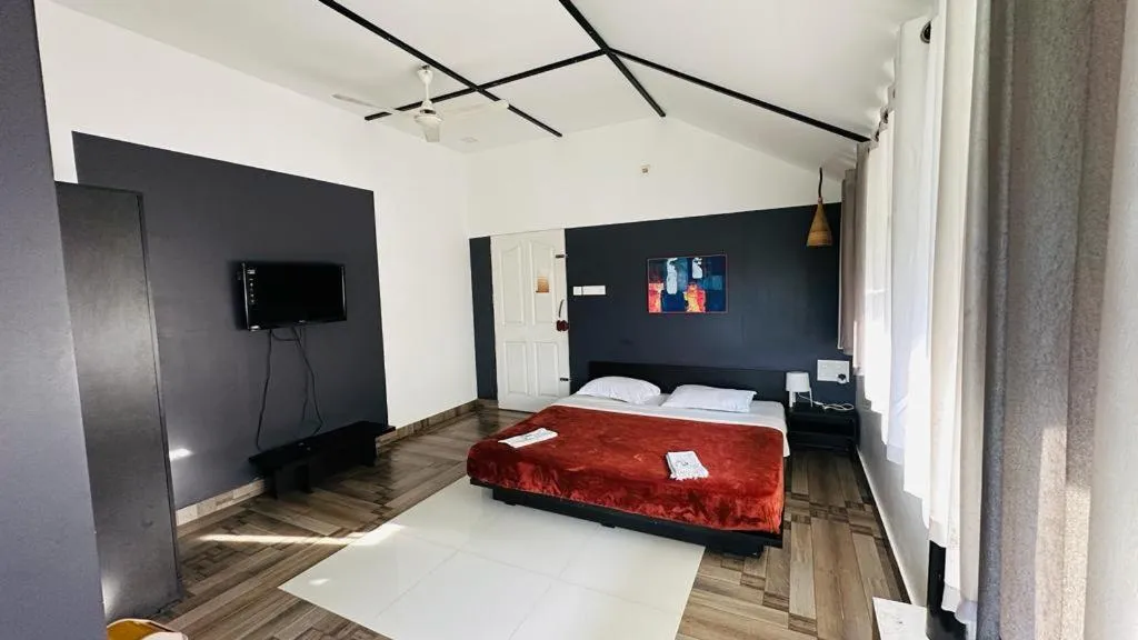 Bed in Western Ghats Holiday Home