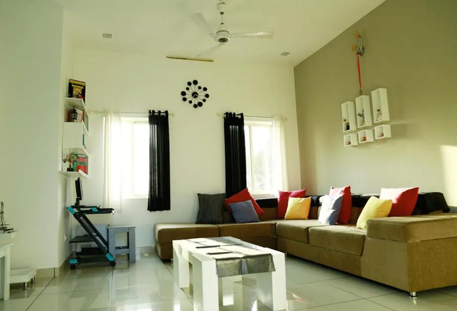 Living room in Western Ghats Holiday Home