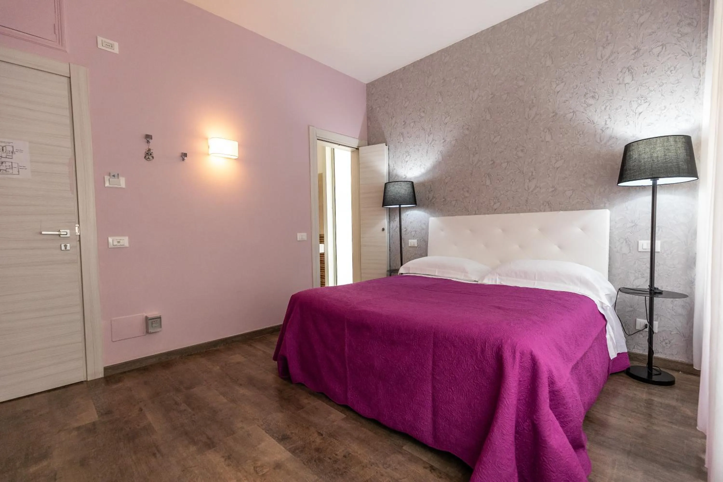 Bed in B&B Residenza Gregorio VII