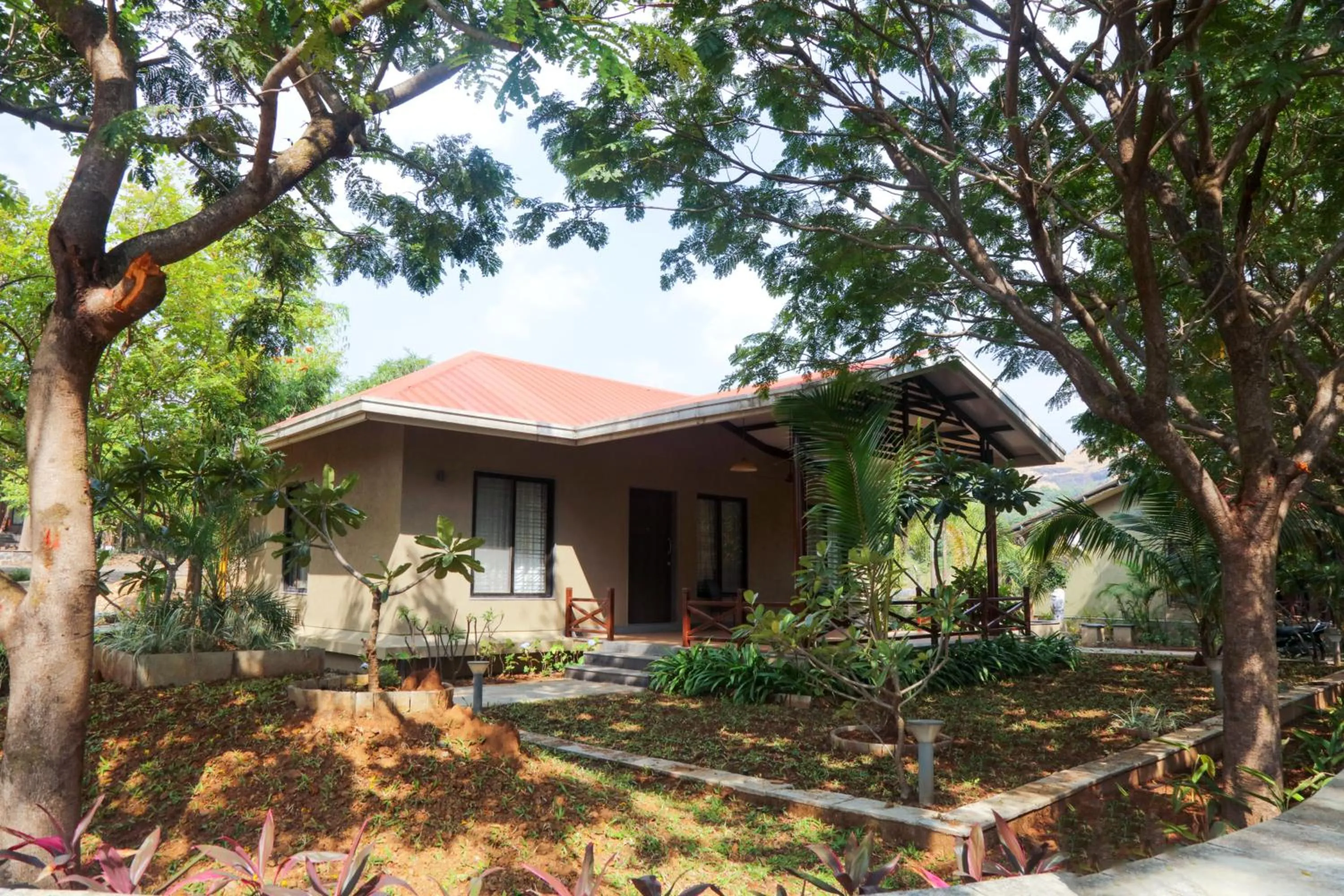 Property building in E&G Green Courts Resort at Koroli Hill Station