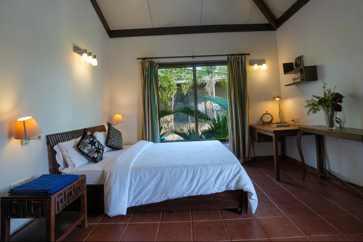 Bedroom, Bed in E&G Green Courts Resort at Koroli Hill Station