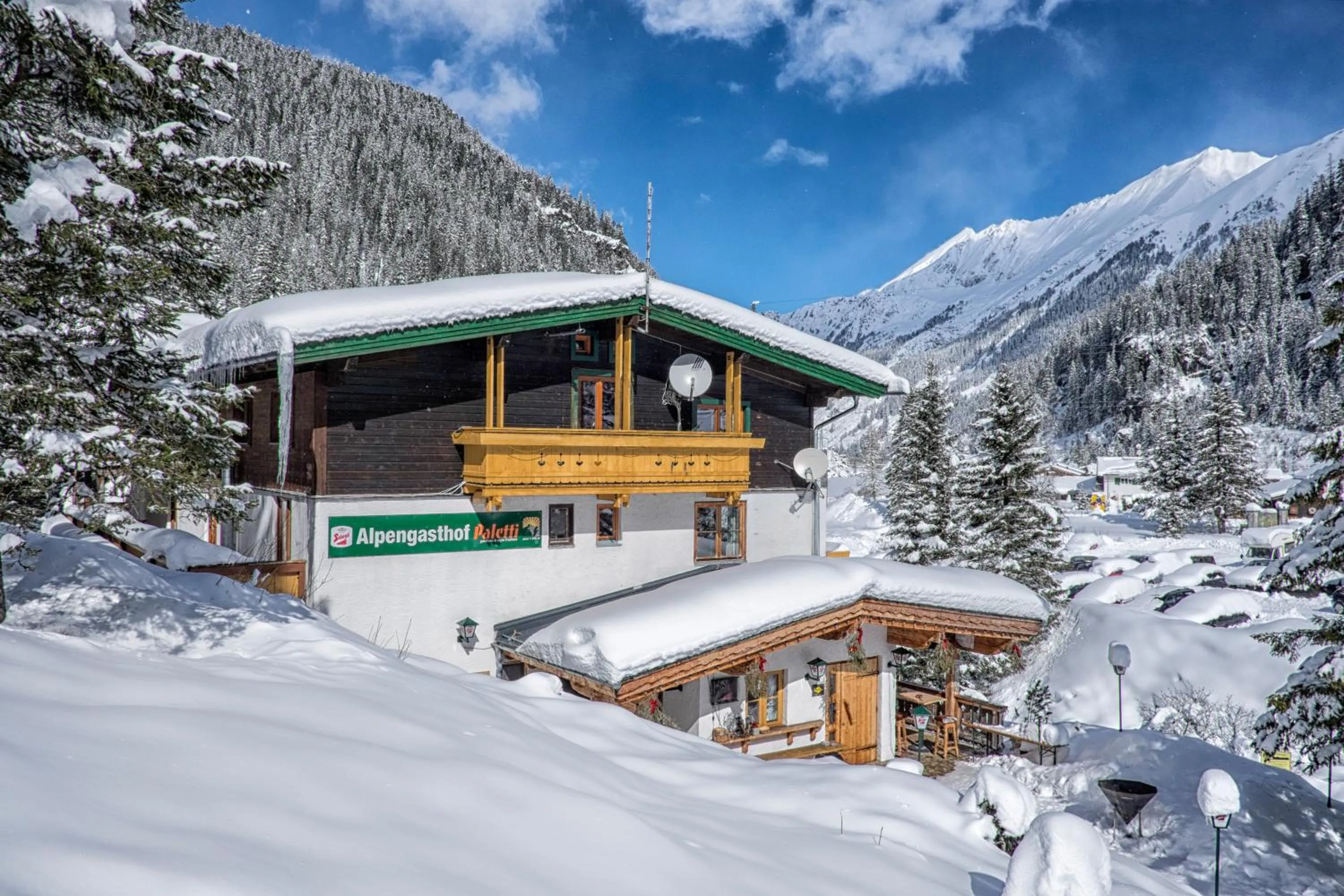 Property building in Alpengasthof Paletti