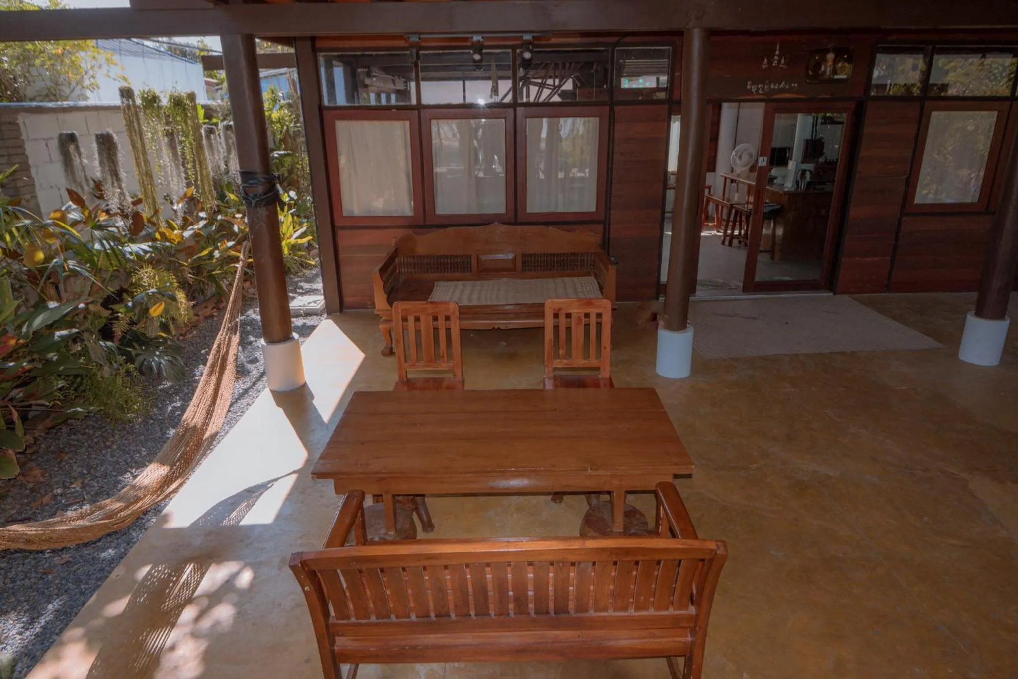 Patio in Lanna Localstay