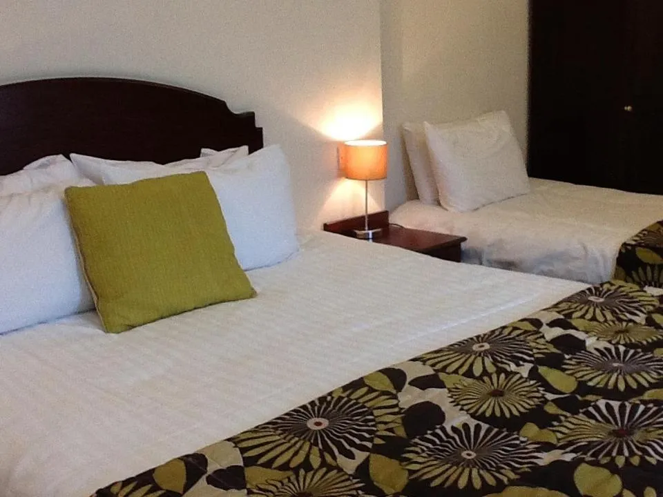 Bed in Wortley House Hotel