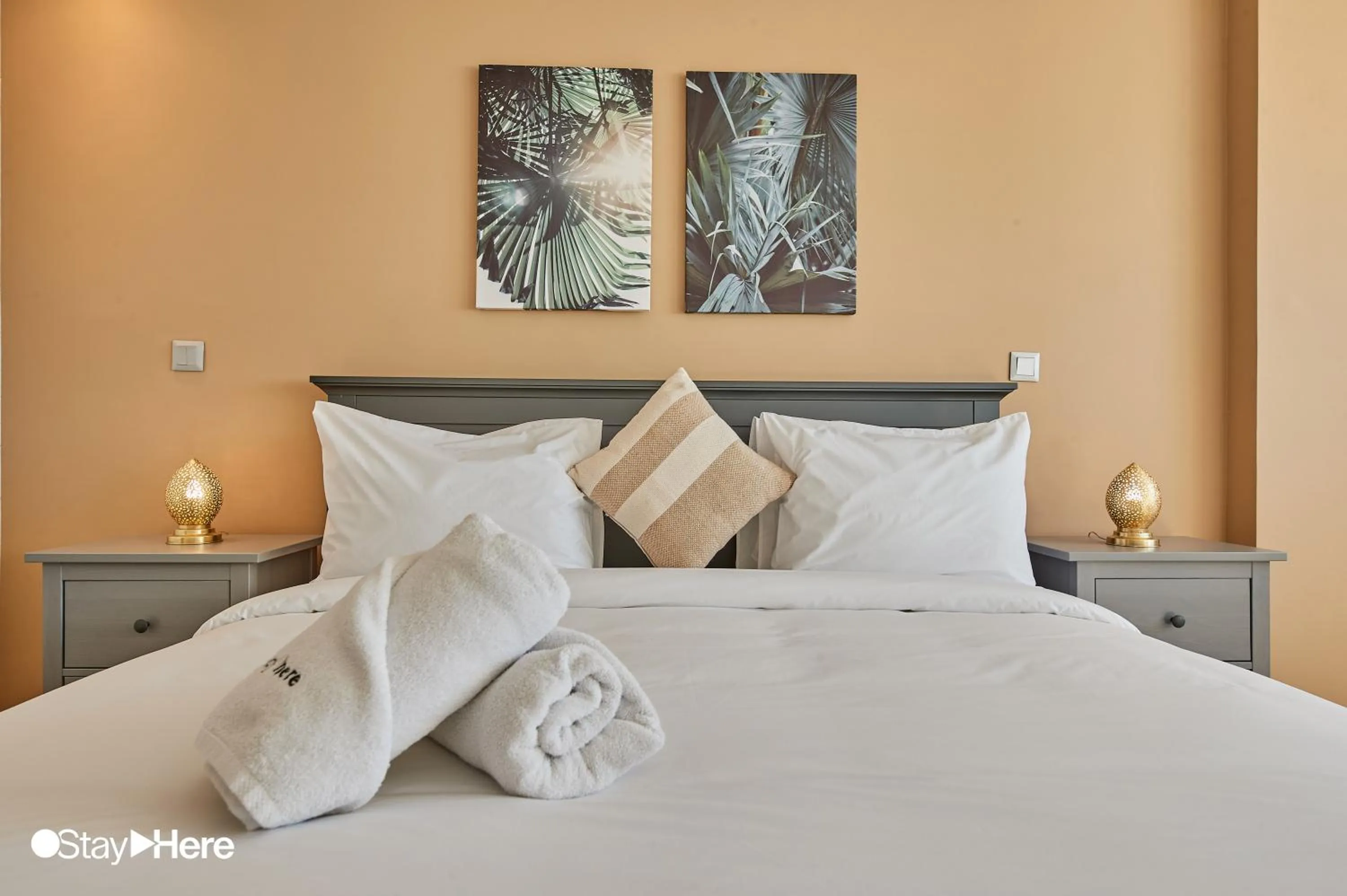 Bedroom, Bed in Stayhere Rabat - Hassan - Authentic Residence