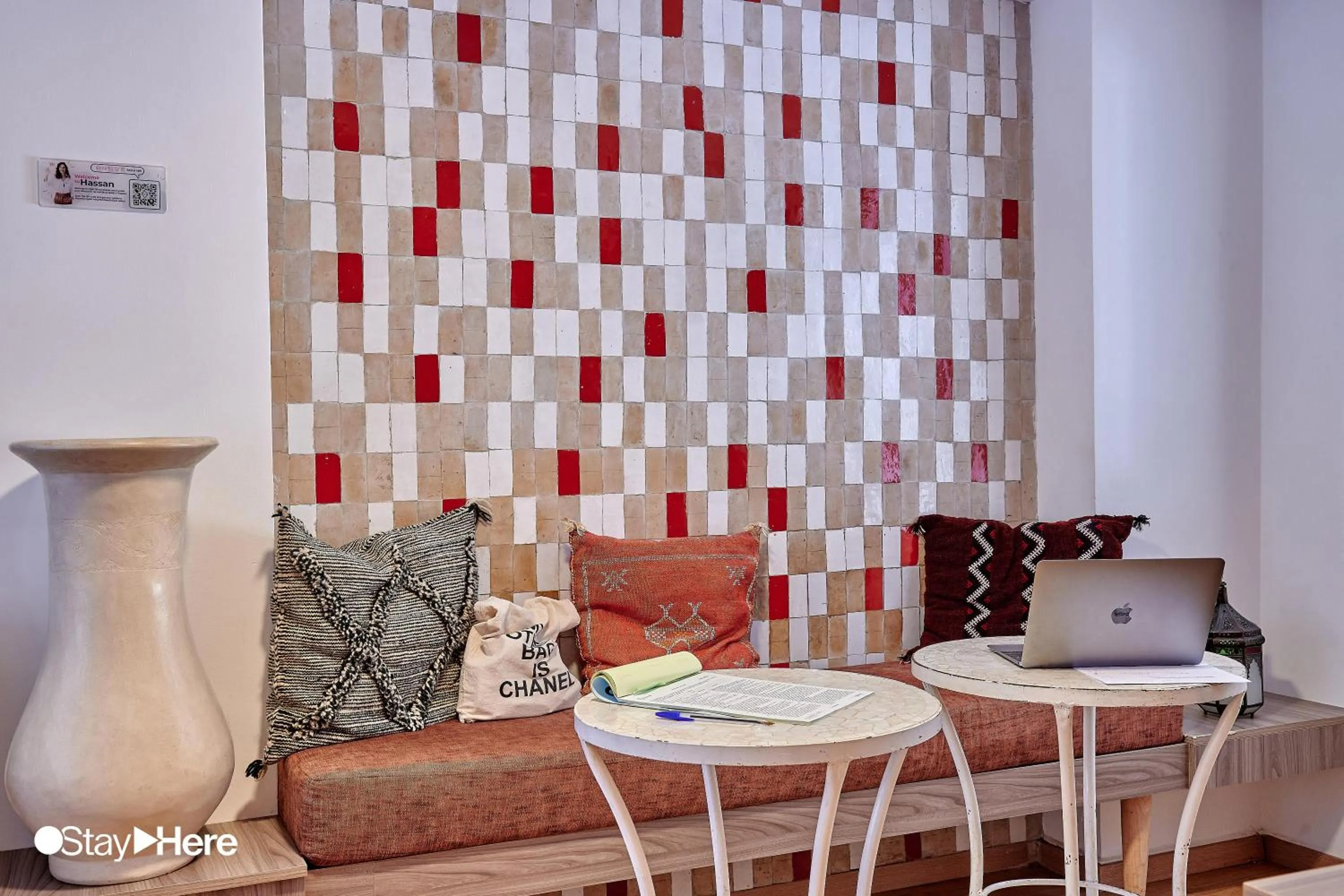 Lobby or reception in Stayhere Rabat - Hassan - Authentic Residence