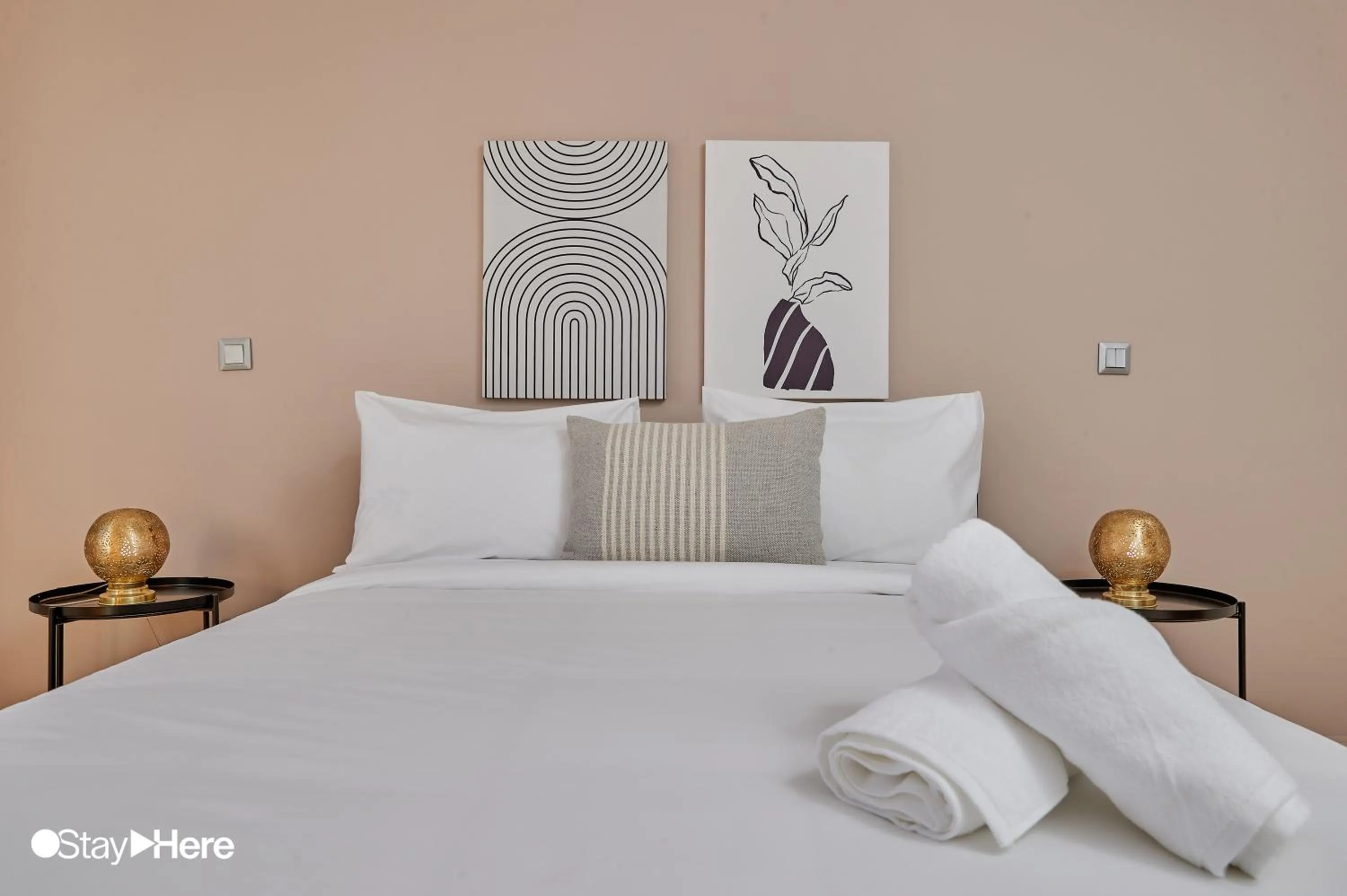 Bed in Stayhere Rabat - Hassan - Authentic Residence