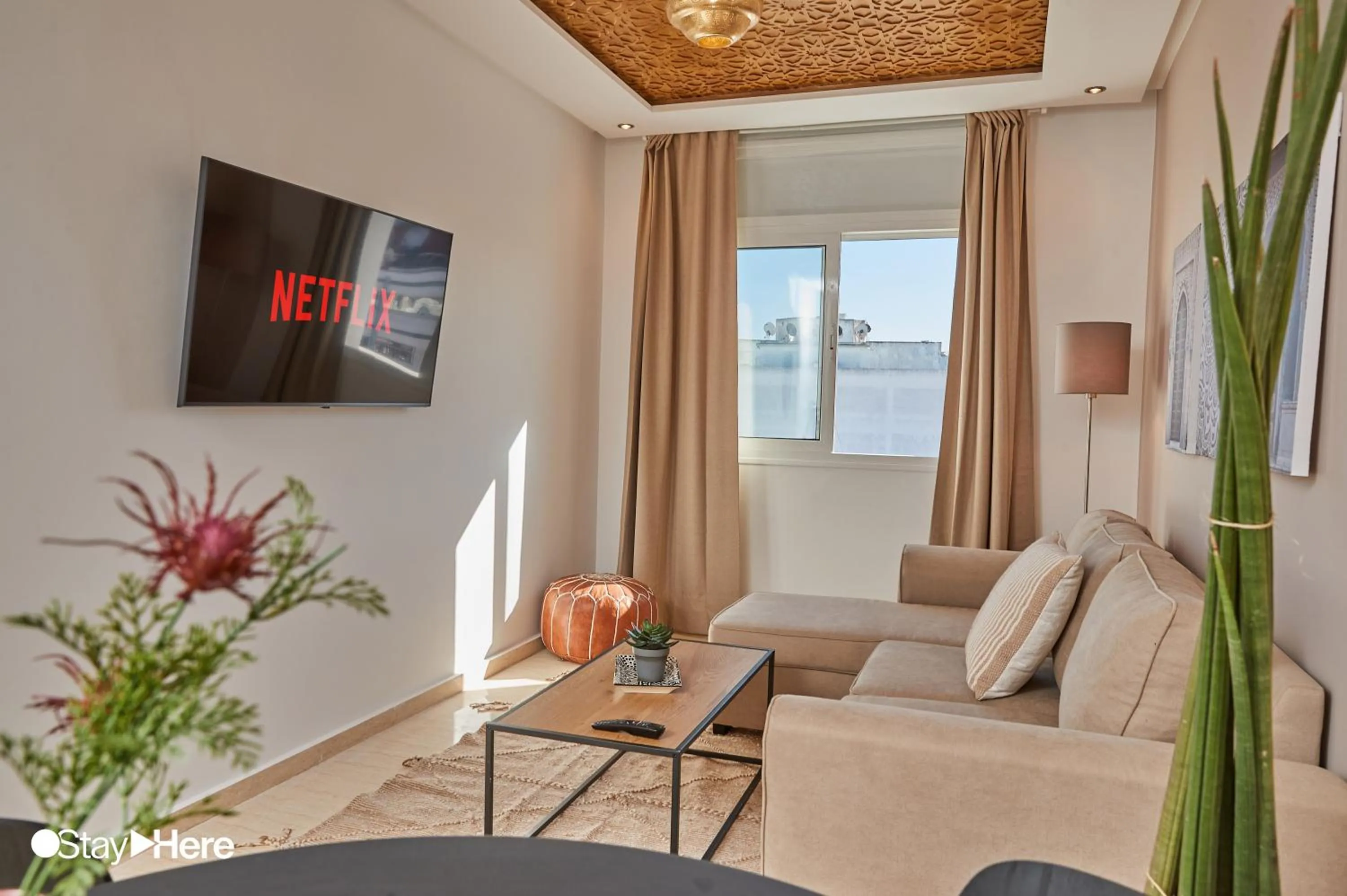 Living room in Stayhere Rabat - Hassan - Authentic Residence
