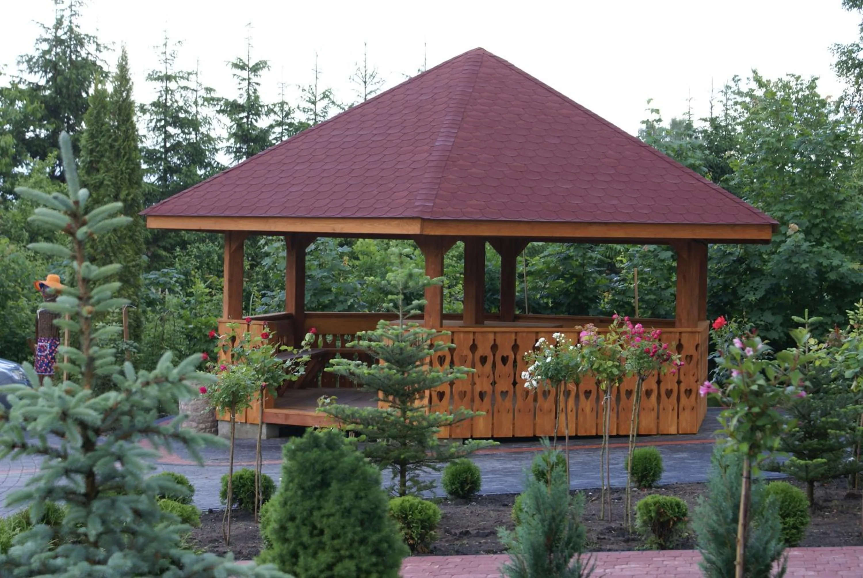 Area and facilities in Dwór Bartnika