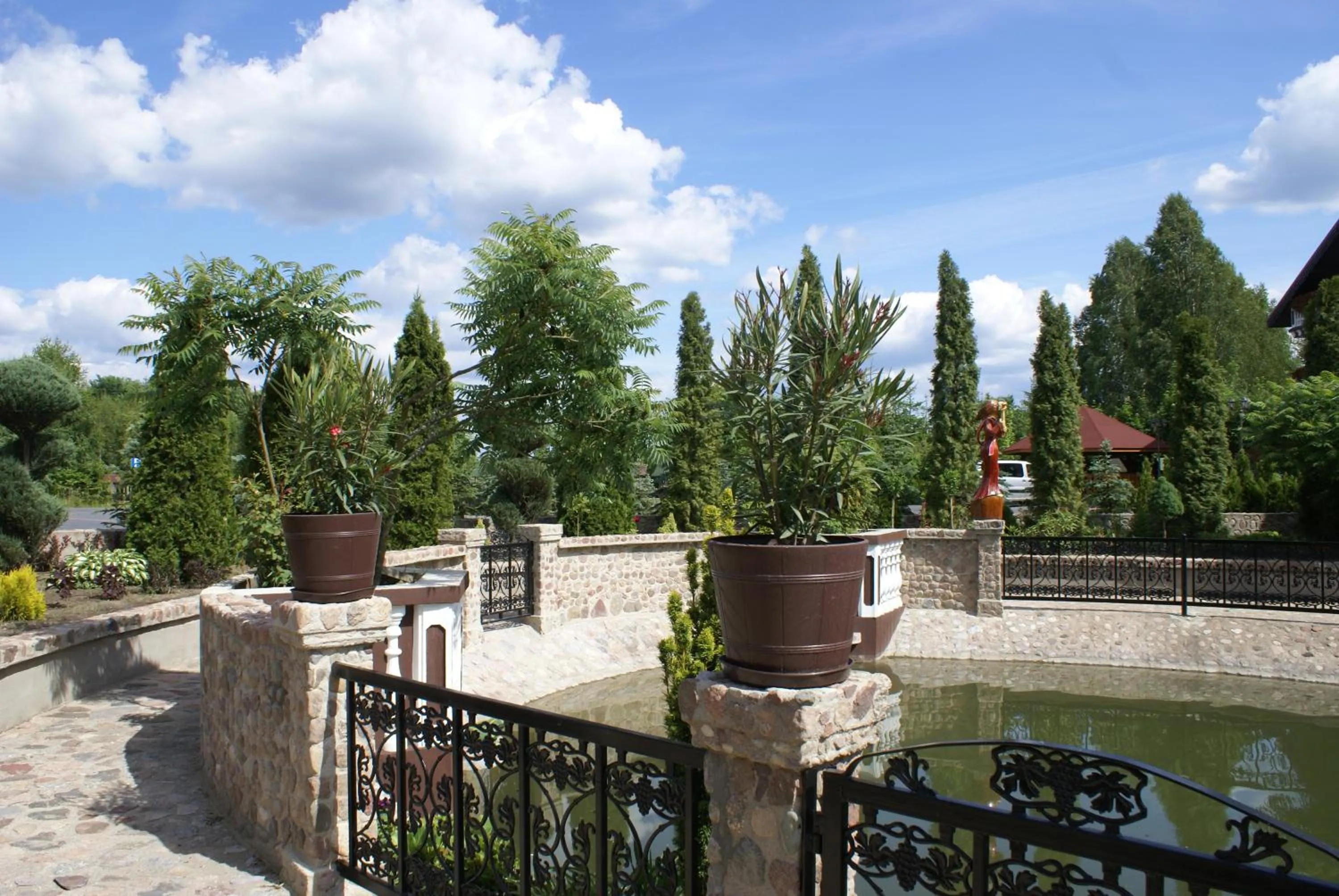 Natural landscape in Dwór Bartnika