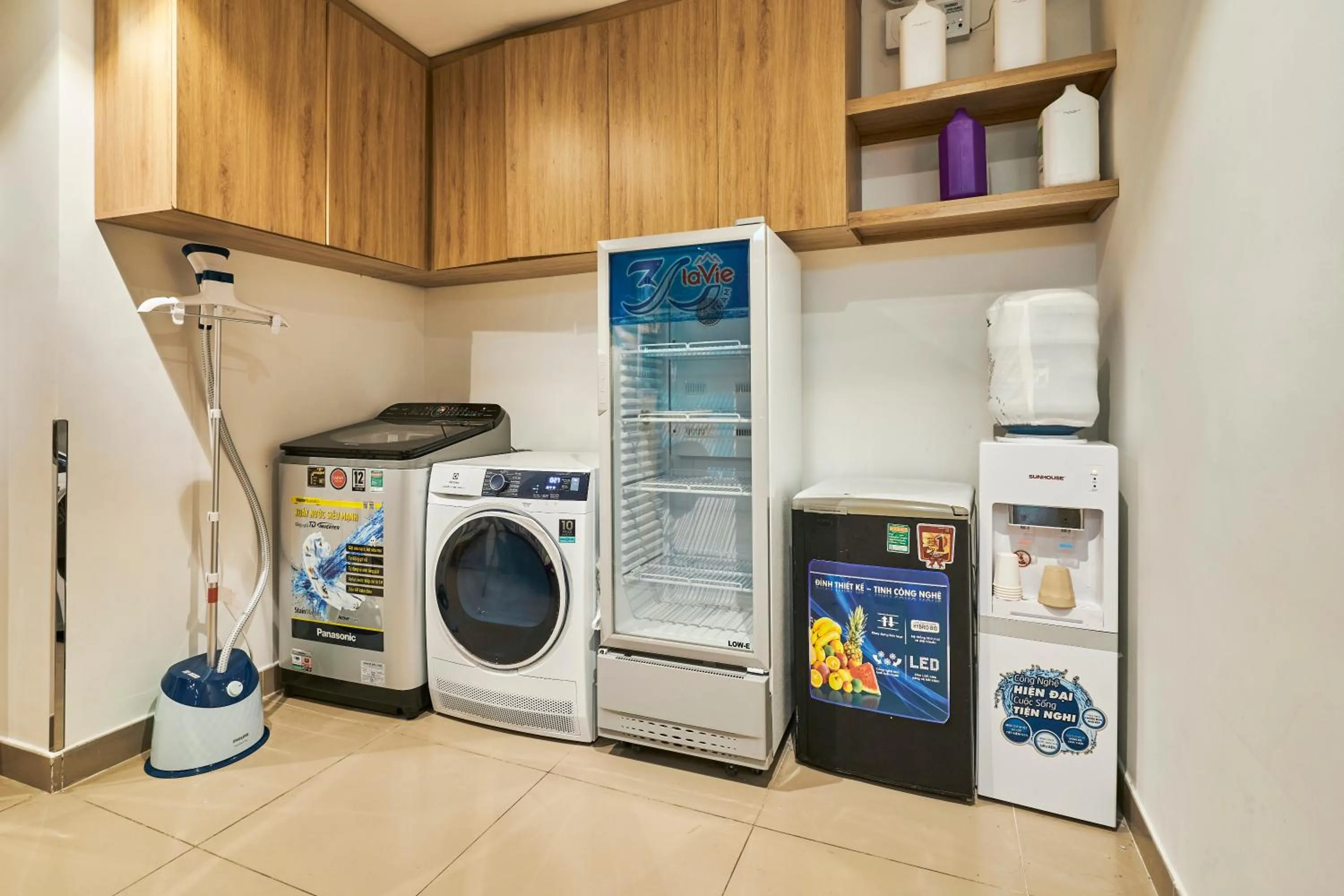 washing machine in MIHN SUITES BEN THANH