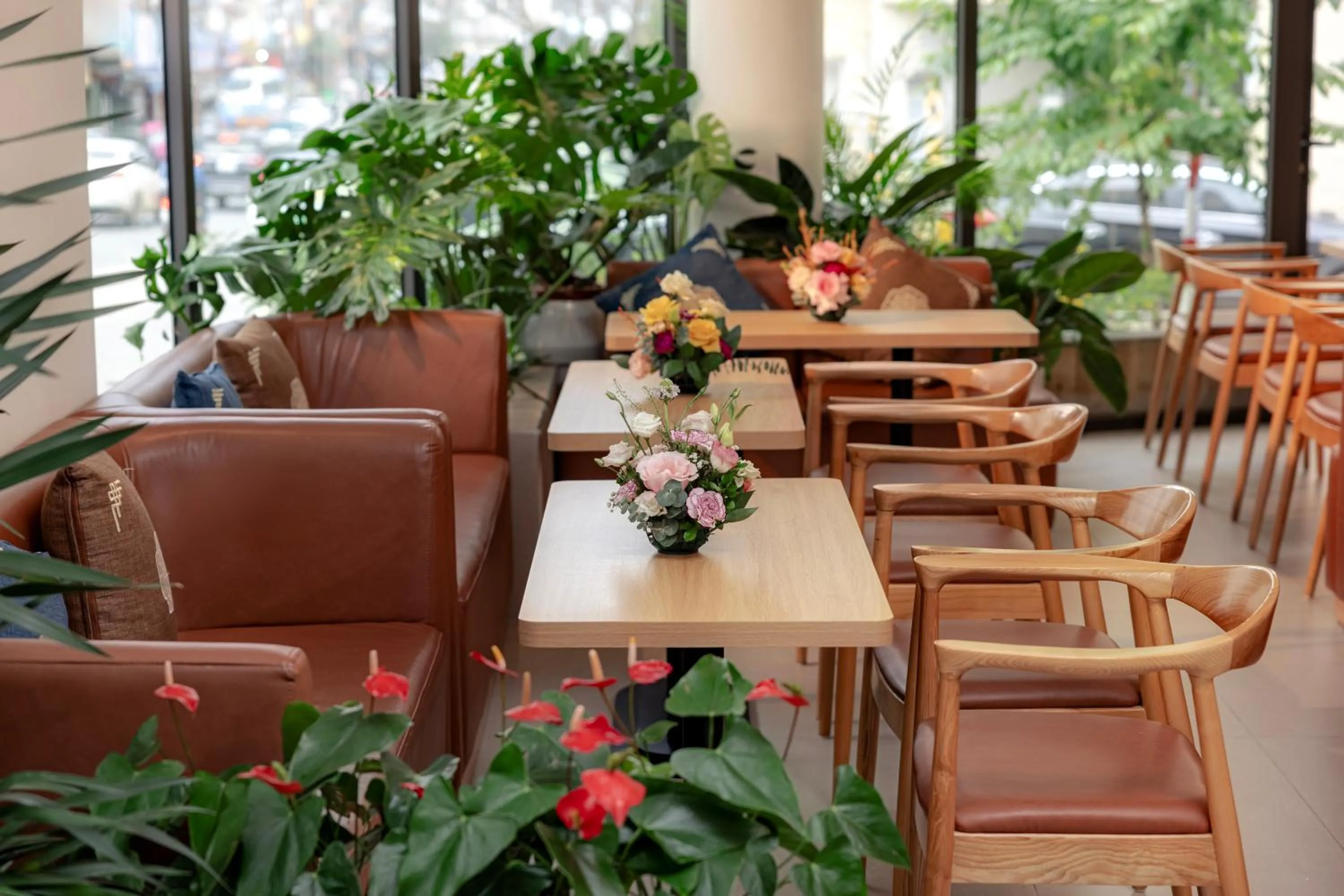 Seating area in Tropical Paradise Sapa Hotel & Tour