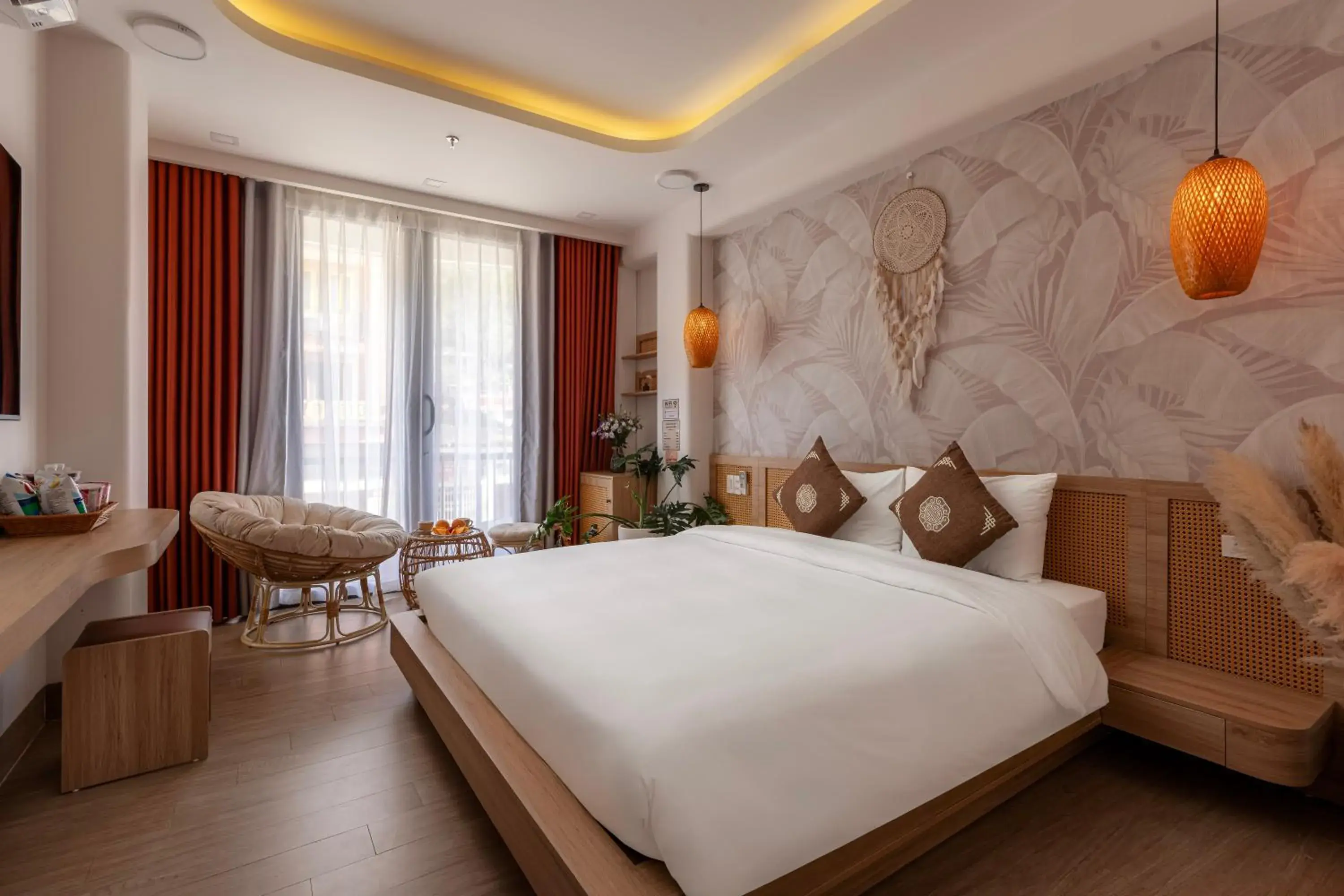 Deluxe Double Room in Tropical Paradise Sapa Hotel & Tour Deluxe Double Room in Tropical Paradise Sapa Hotel & Tour