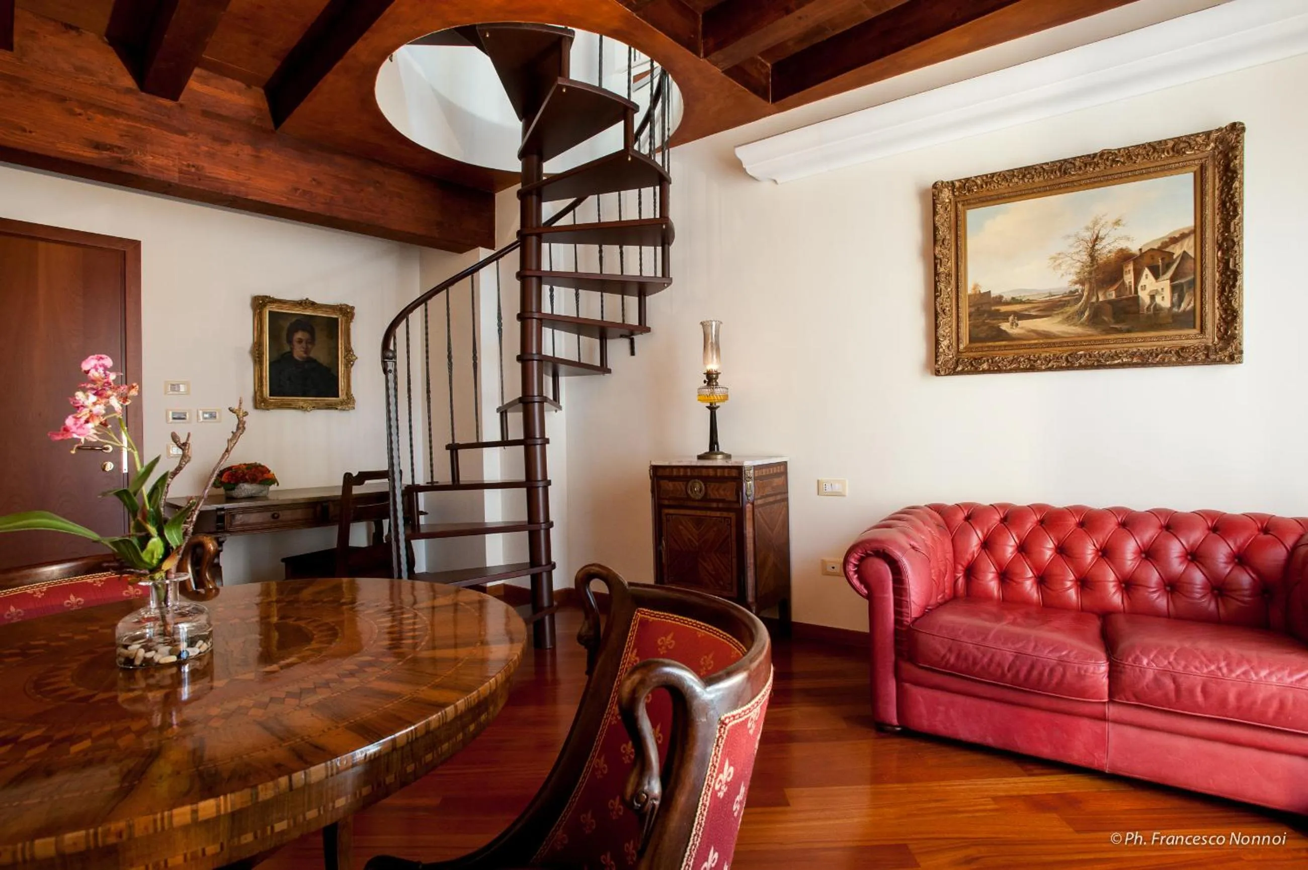 Living room in Hotel Flora