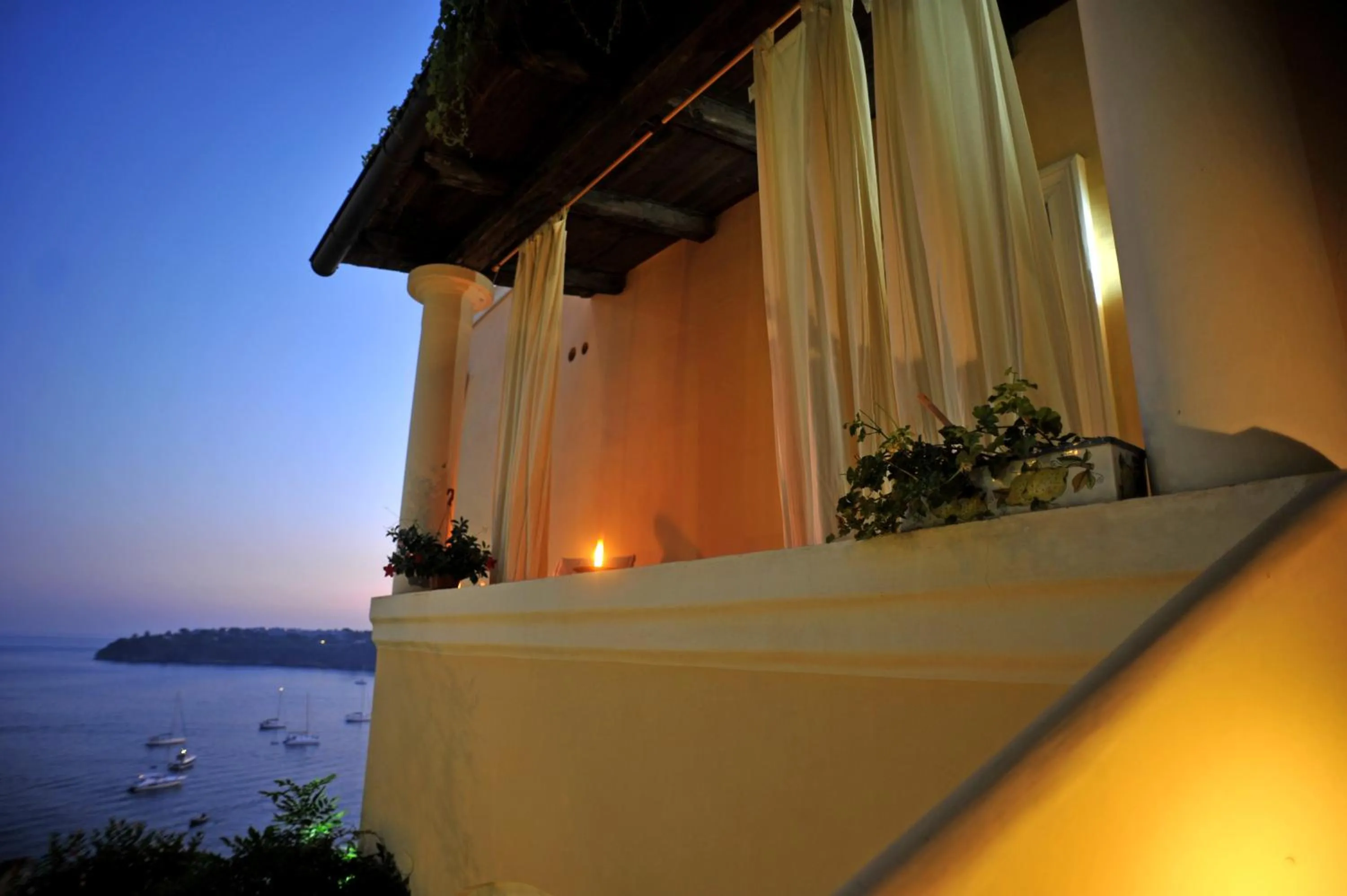 Balcony/Terrace in Hotel La Casa sul Mare