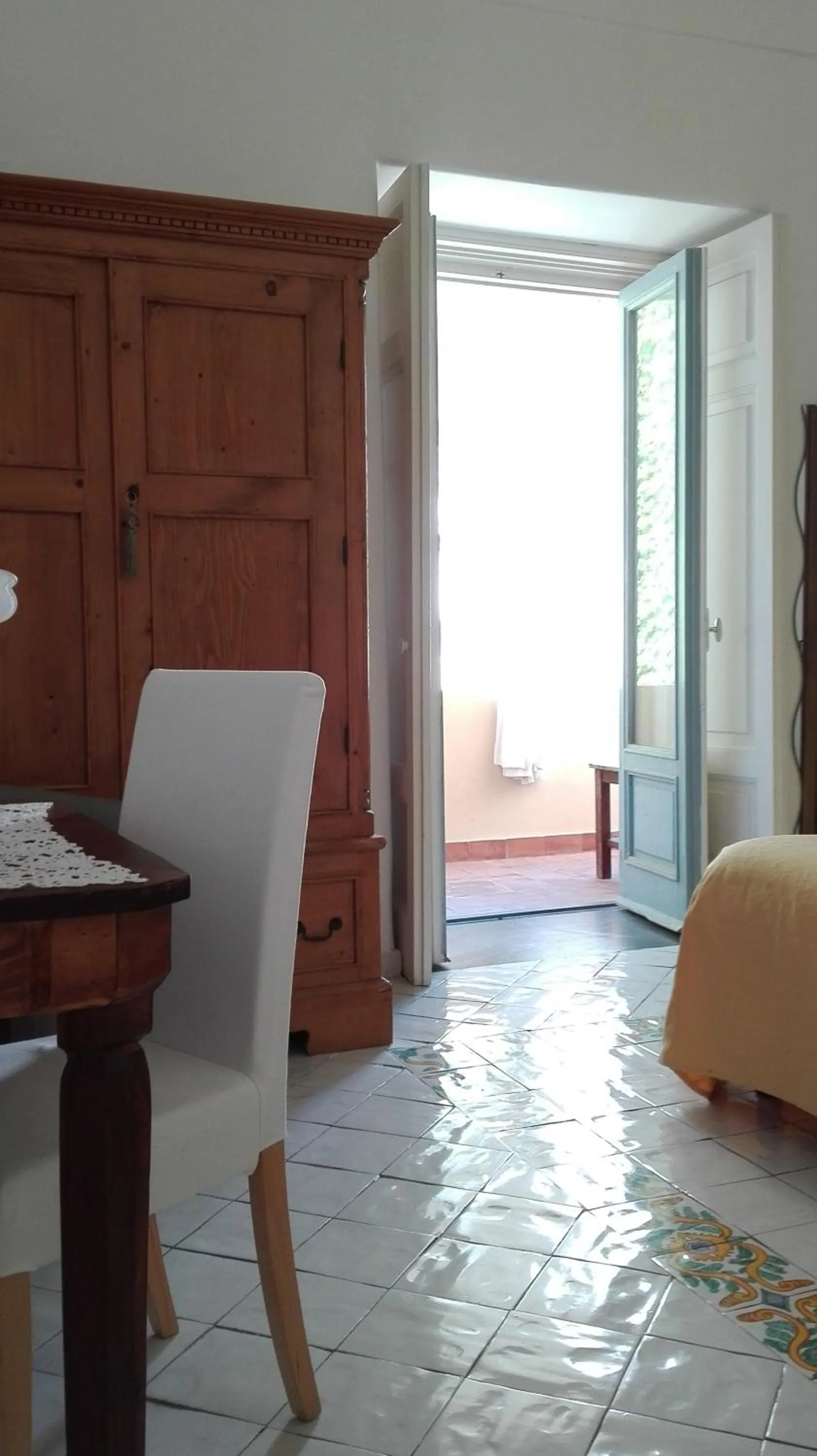 Balcony/Terrace in Hotel La Casa sul Mare