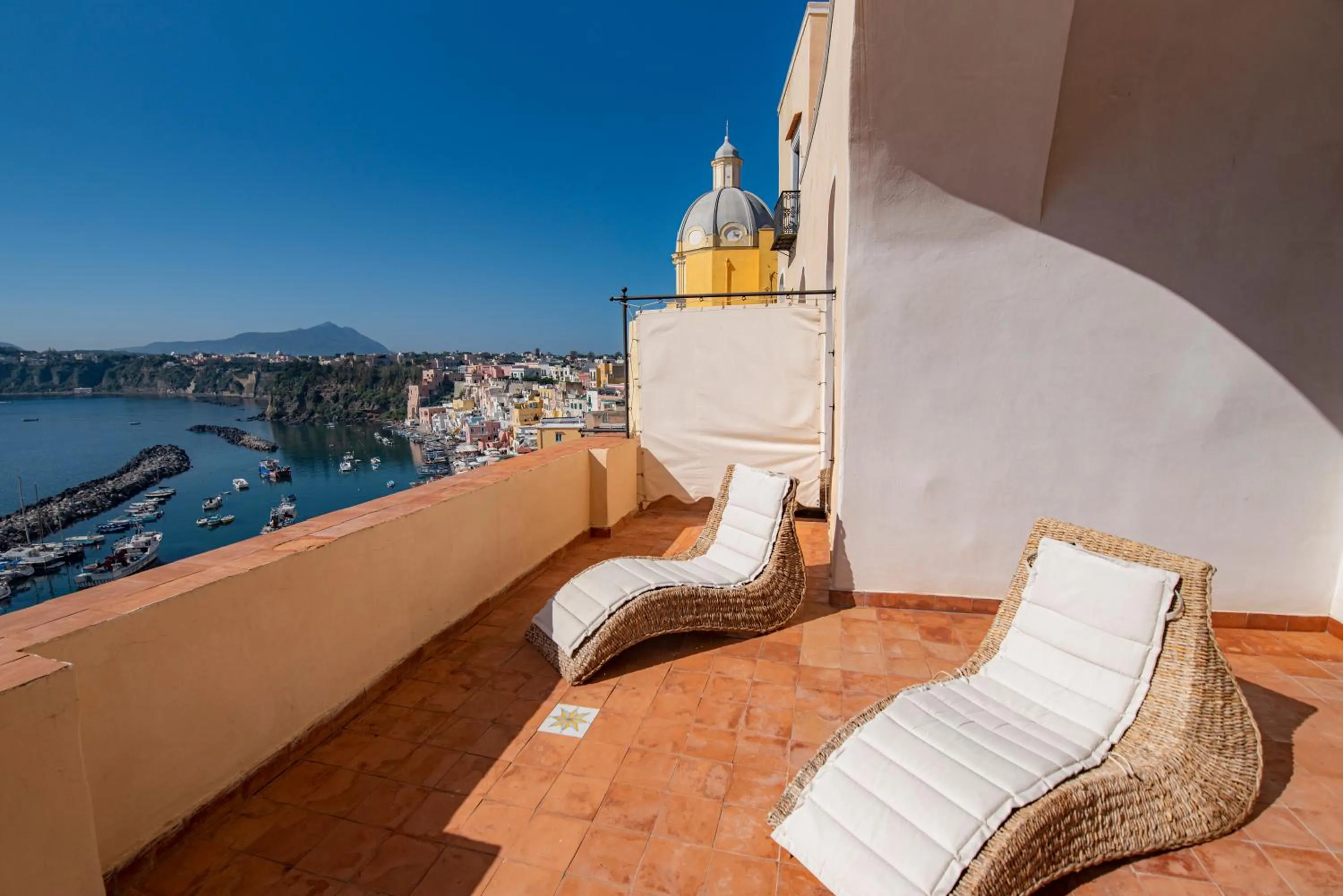 Balcony/Terrace in Hotel La Casa sul Mare