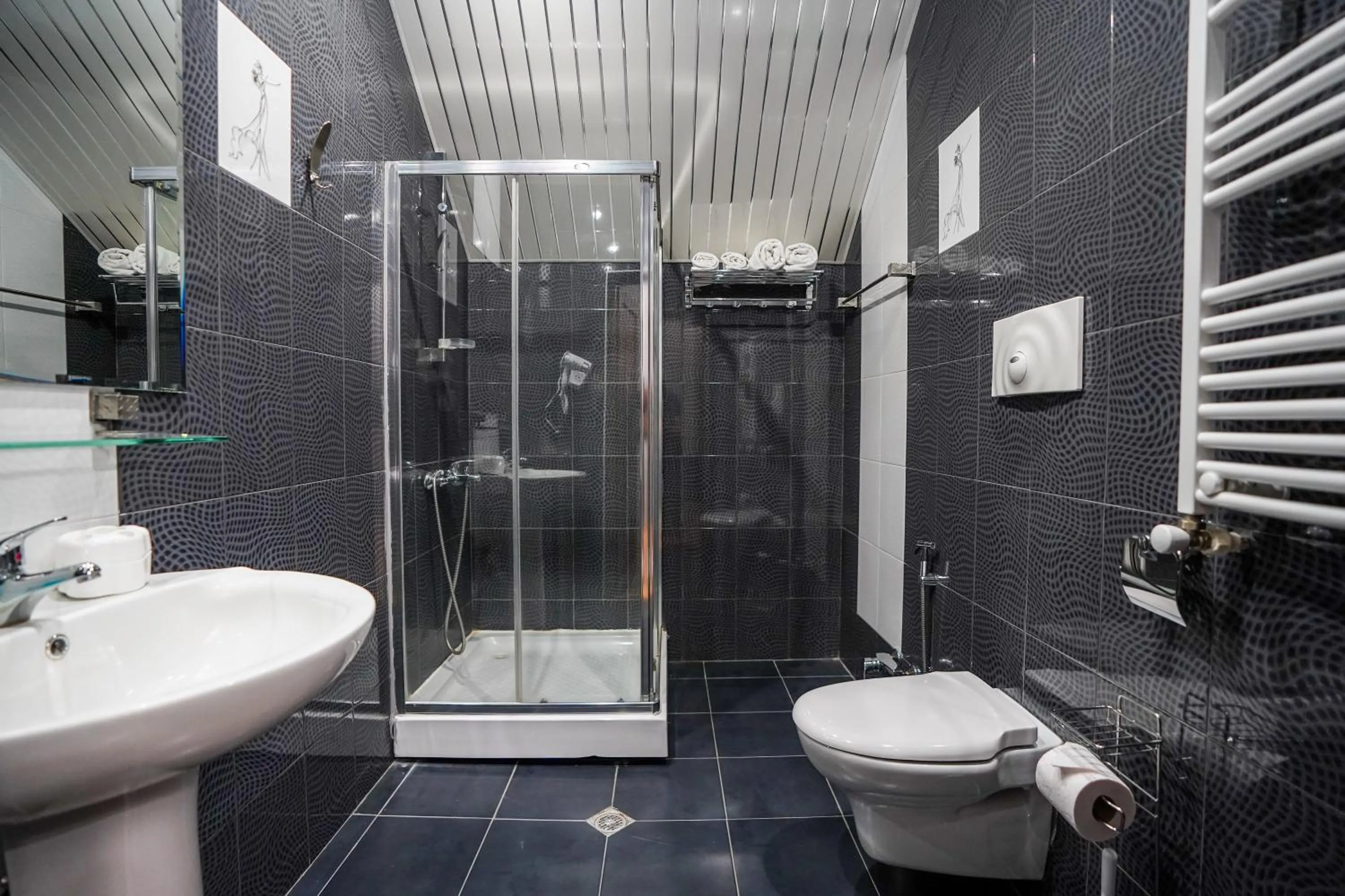 Shower in Natali Hotel