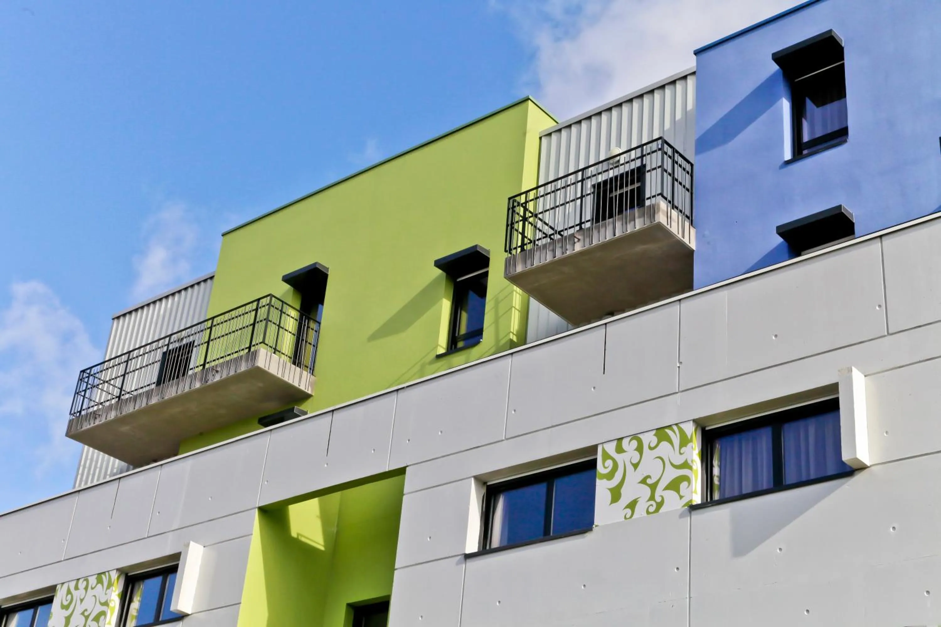 Facade/entrance in Appart Hotel Odalys City Tours Le Jardin des Lettres