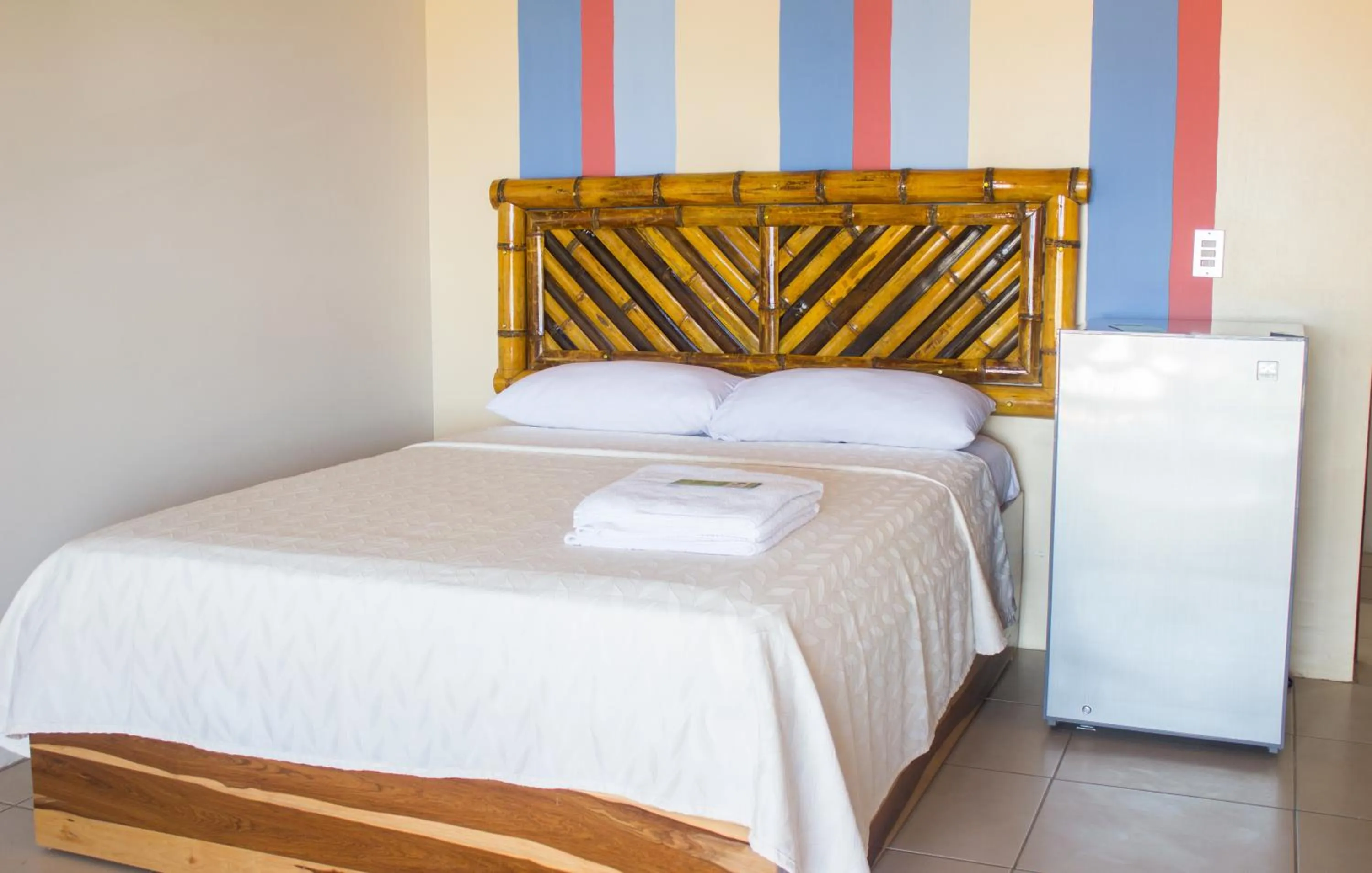 Bed in Nativa Bambu Ecolodge