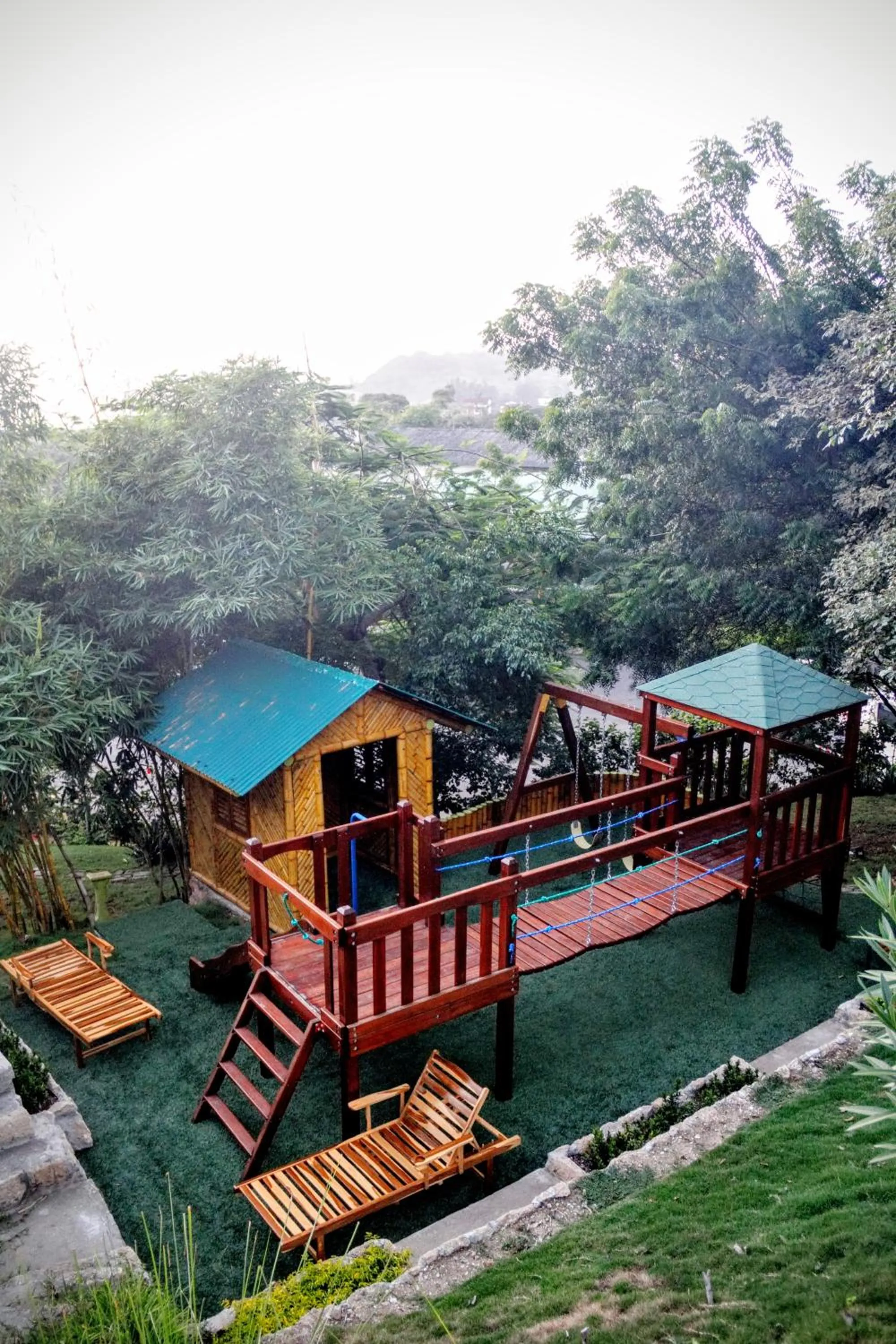 Patio in Nativa Bambu Ecolodge
