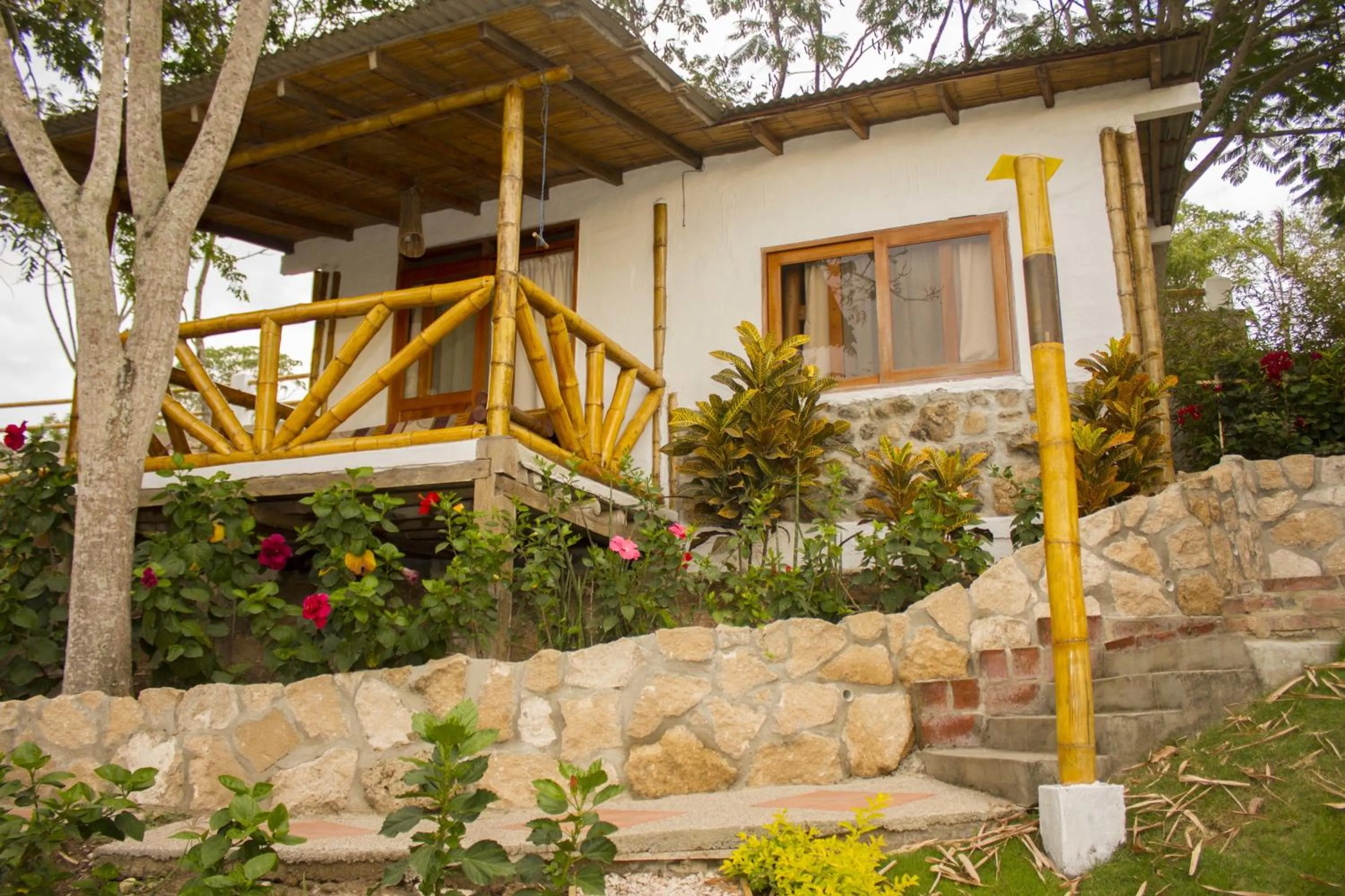 Garden in Nativa Bambu Ecolodge