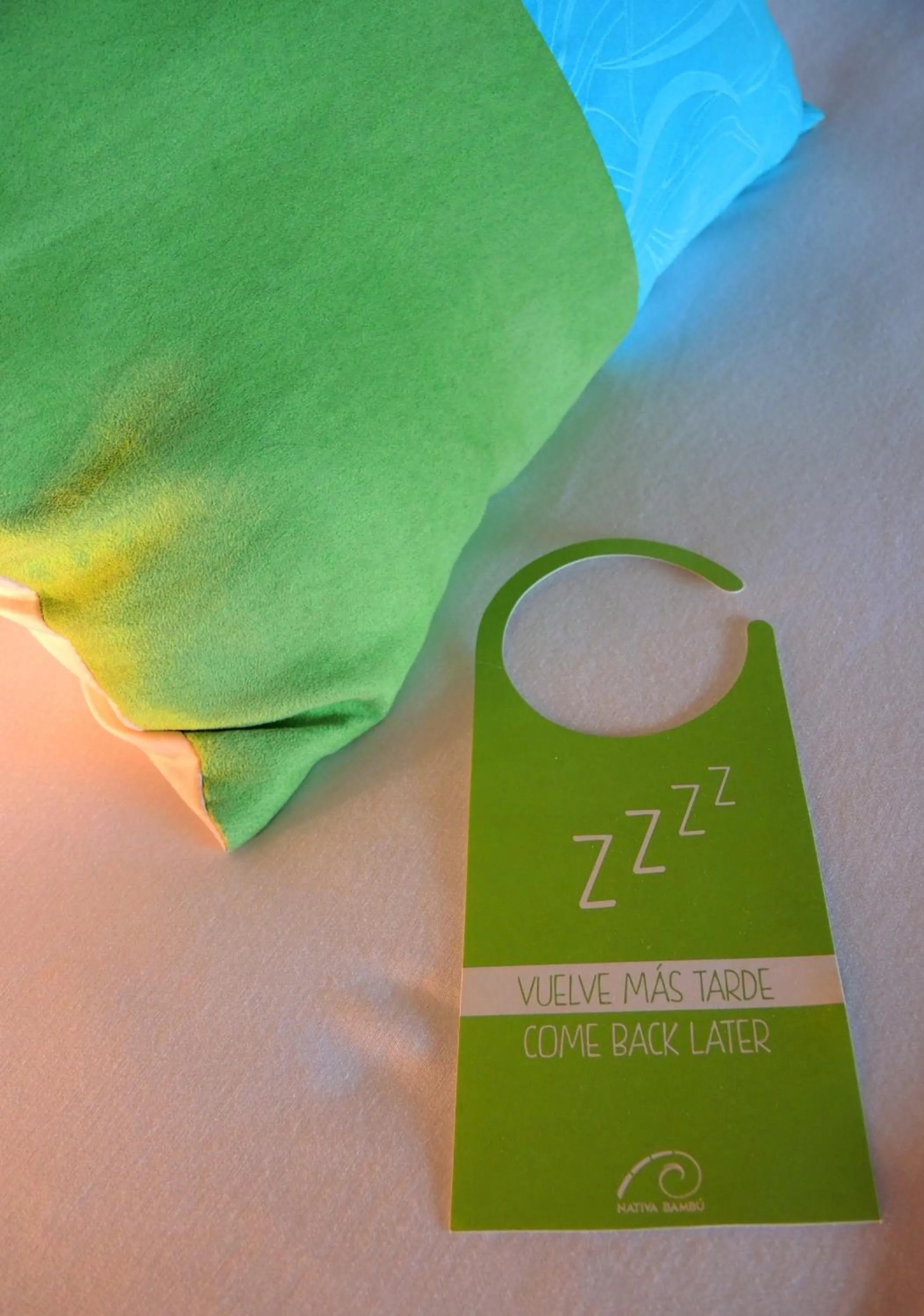 Bed in Nativa Bambu Ecolodge