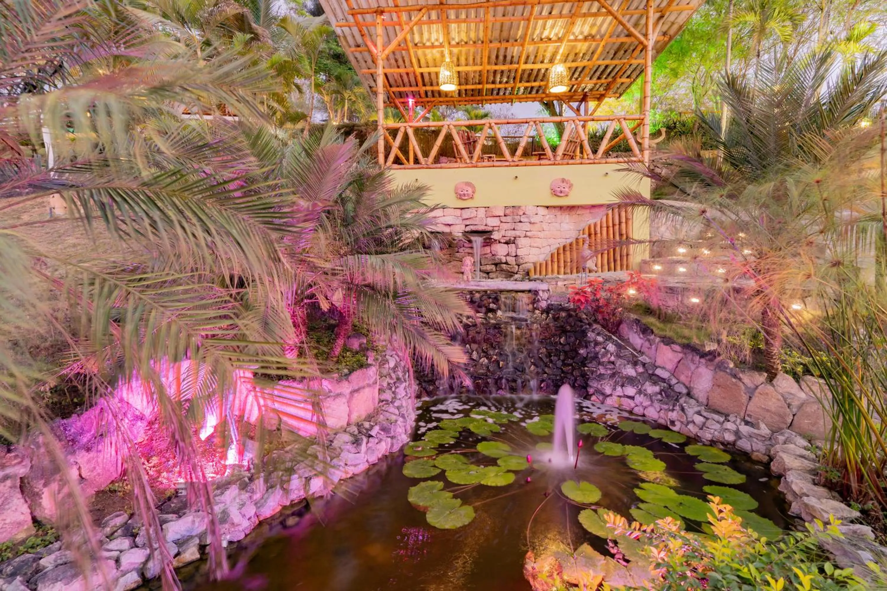 Garden in Nativa Bambu Ecolodge