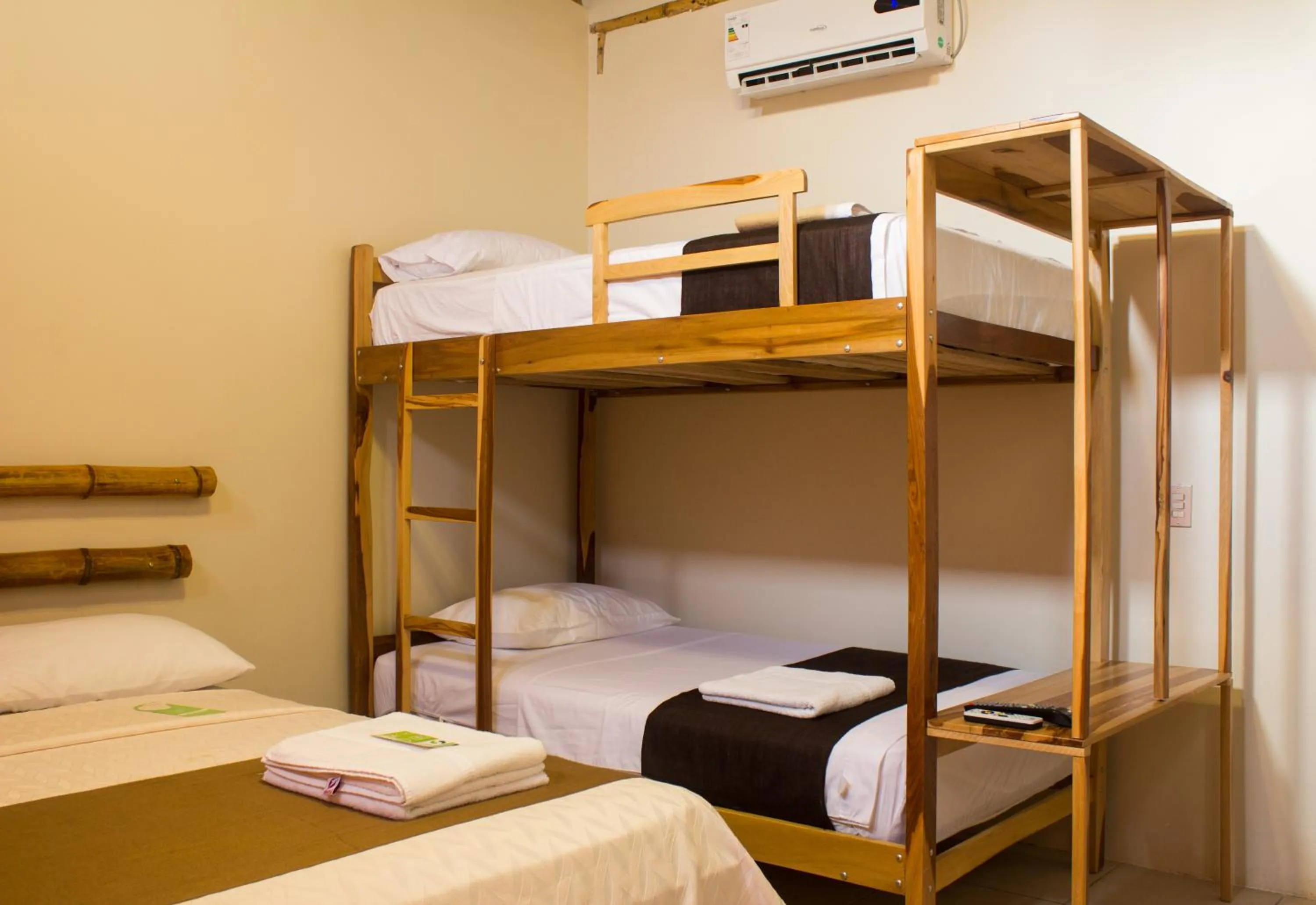 Bed in Nativa Bambu Ecolodge