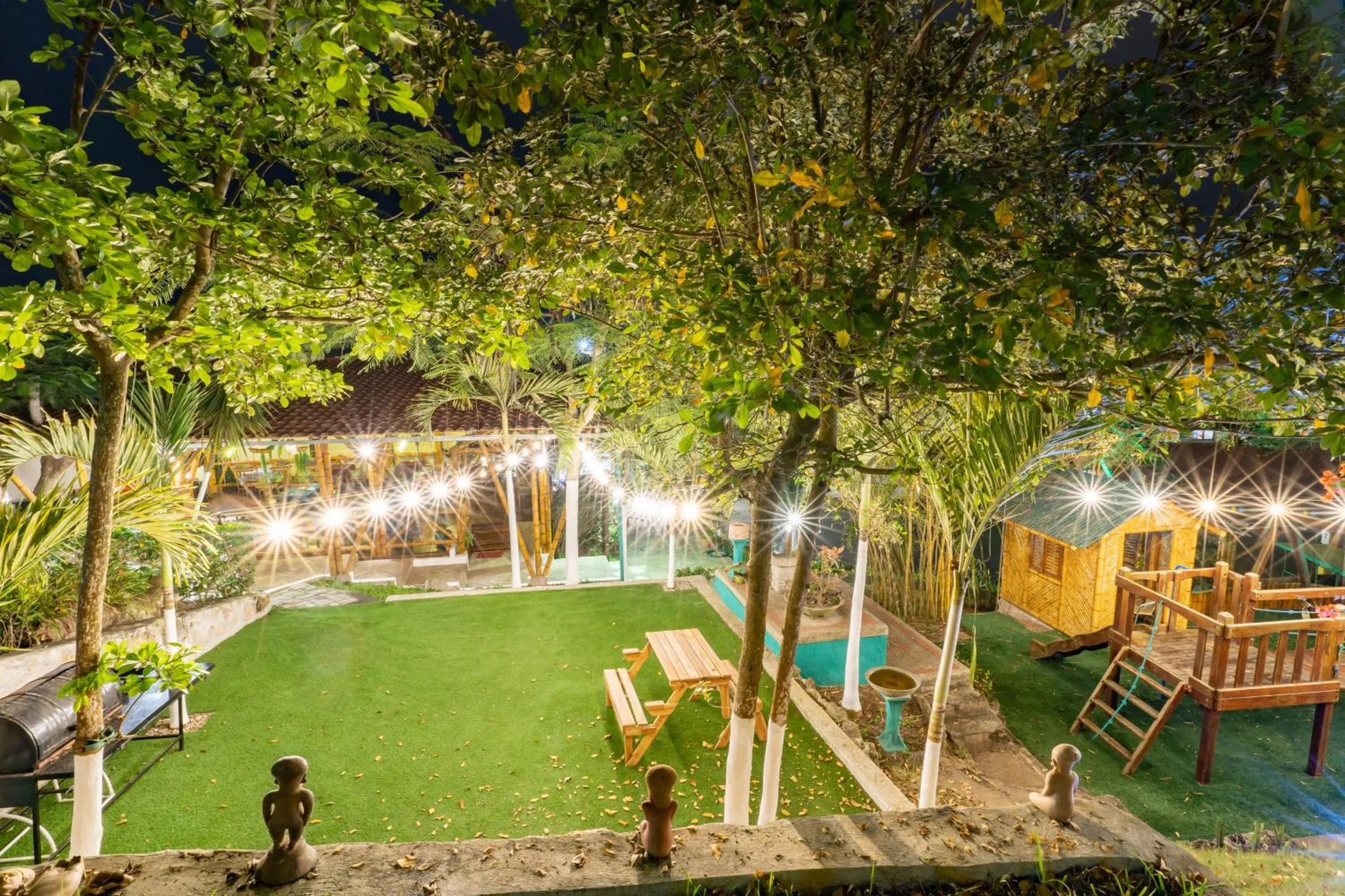 Garden in Nativa Bambu Ecolodge