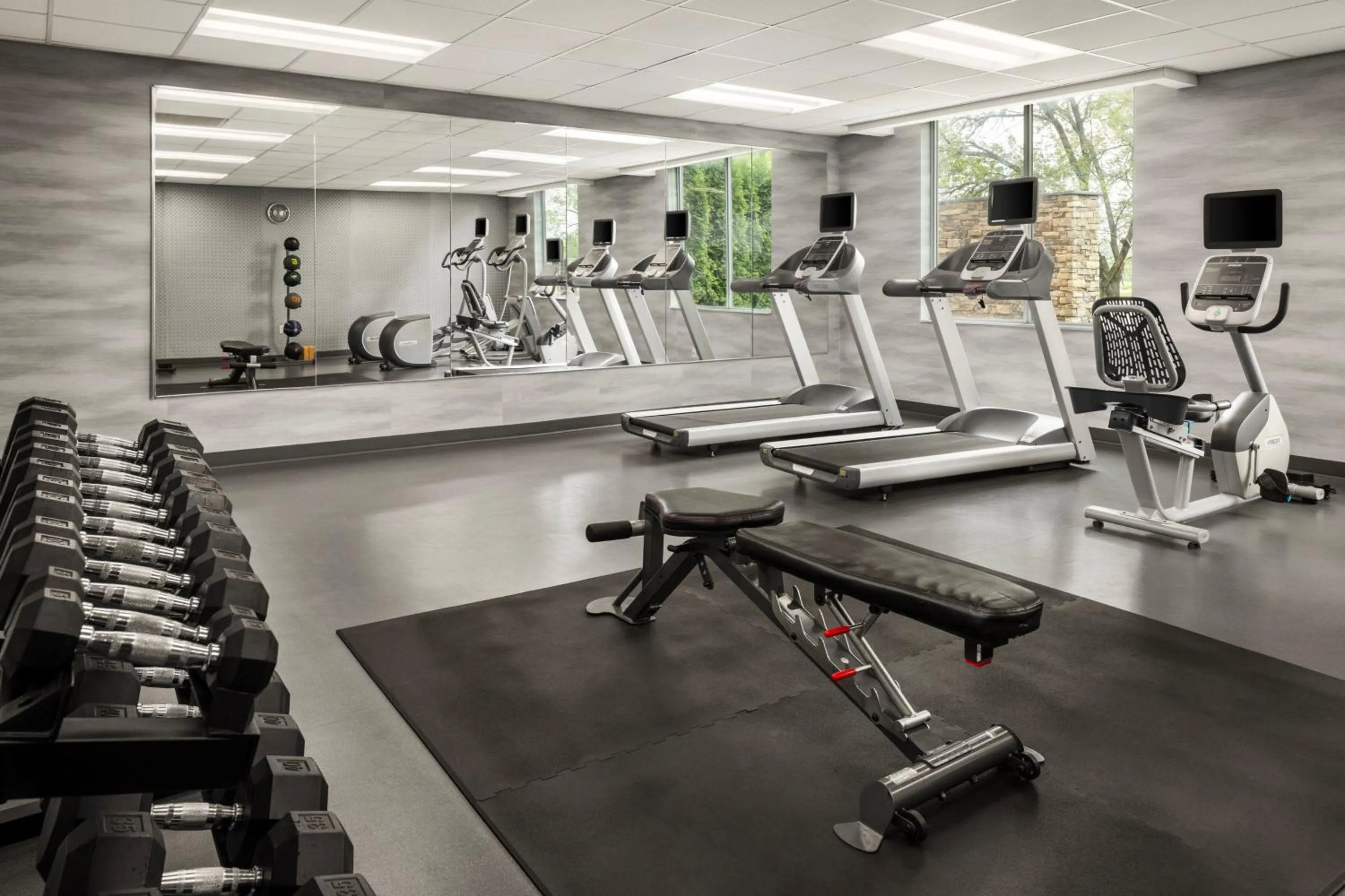 Fitness centre/facilities in Fairfield Inn & Suites by Marriott Waterloo Cedar Falls