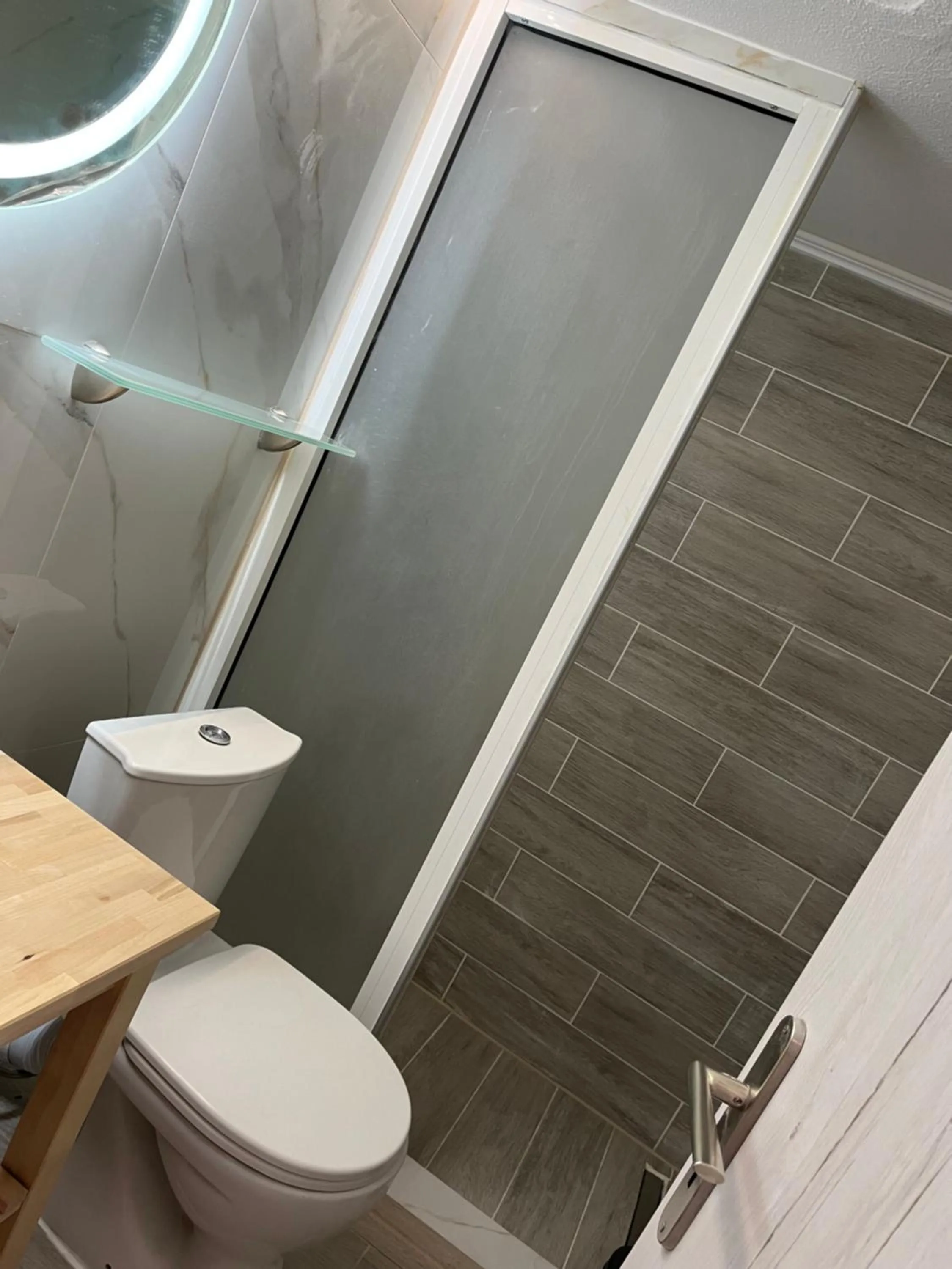 Shower in Anthis Studios