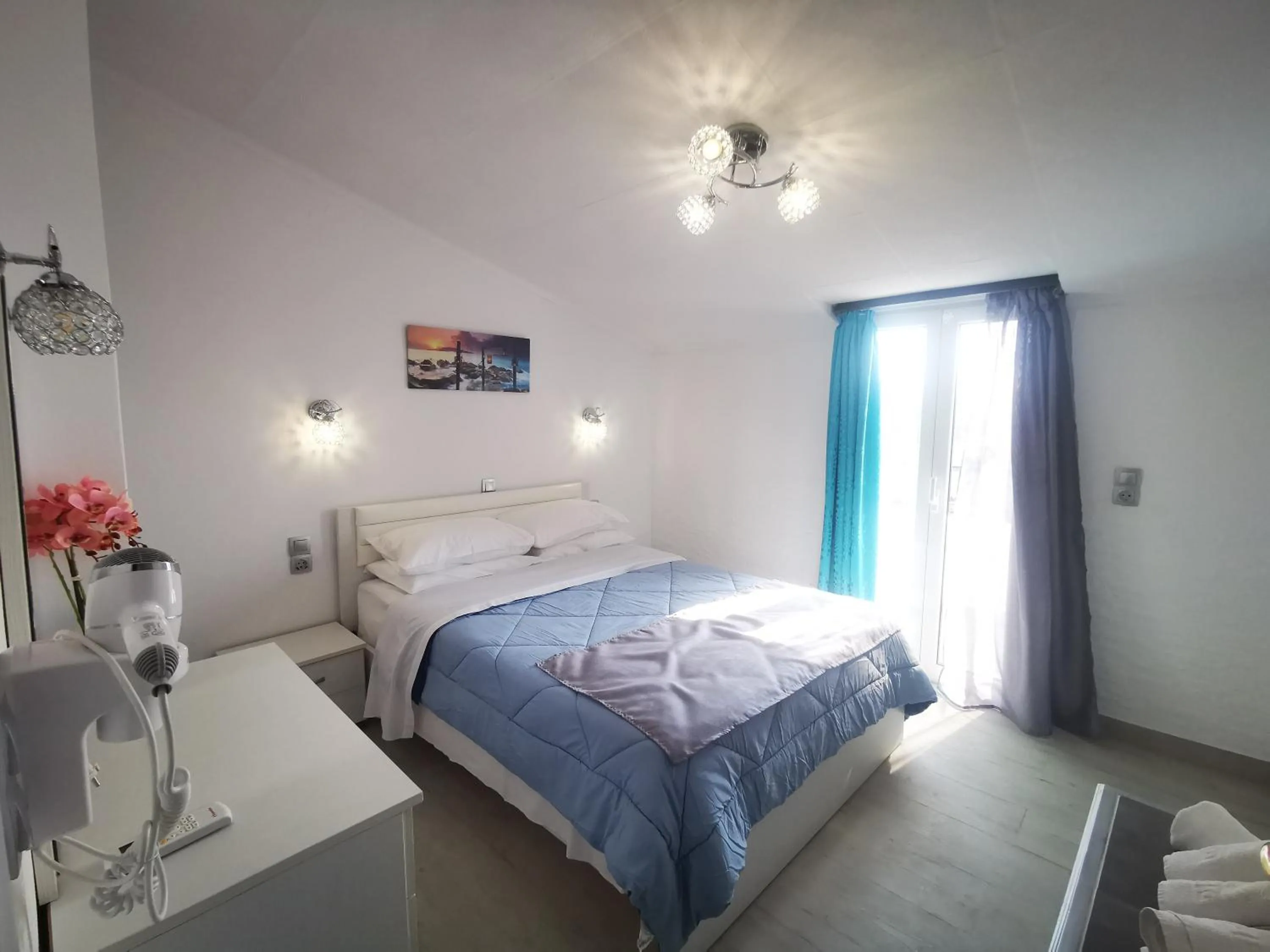 Bed in Anthis Studios