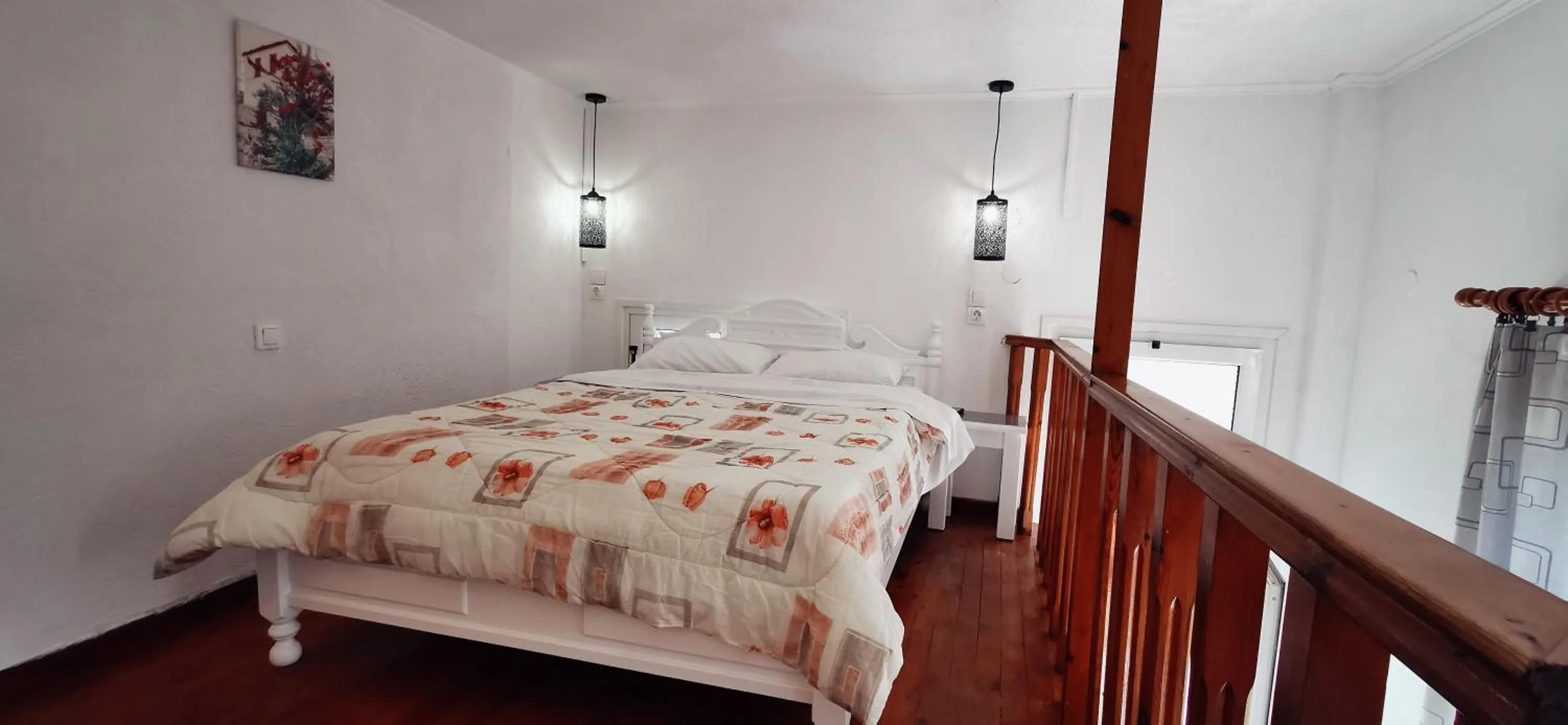 Bed in Anthis Studios