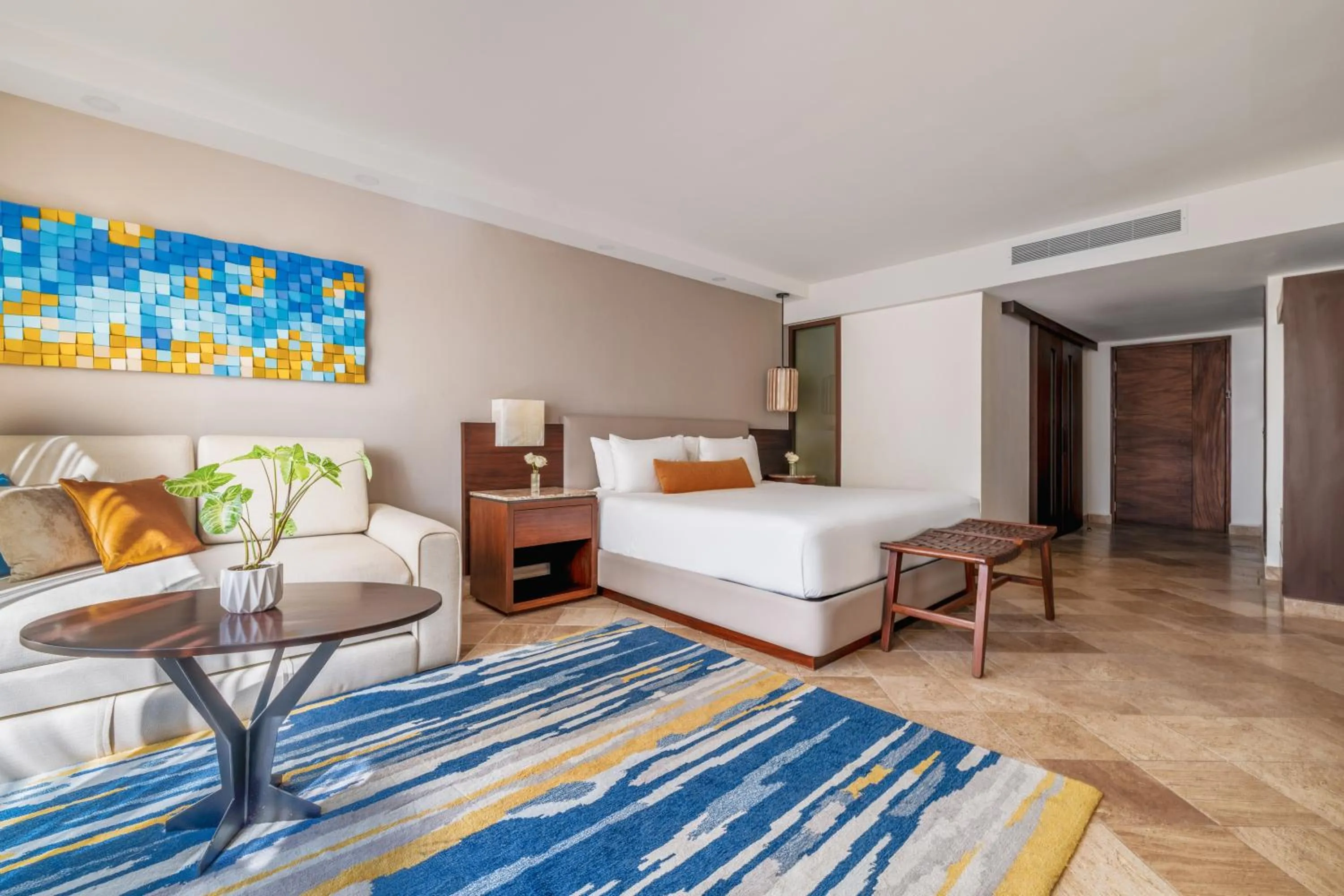 Bed in Hyatt Ziva Puerto Vallarta - All Inclusive