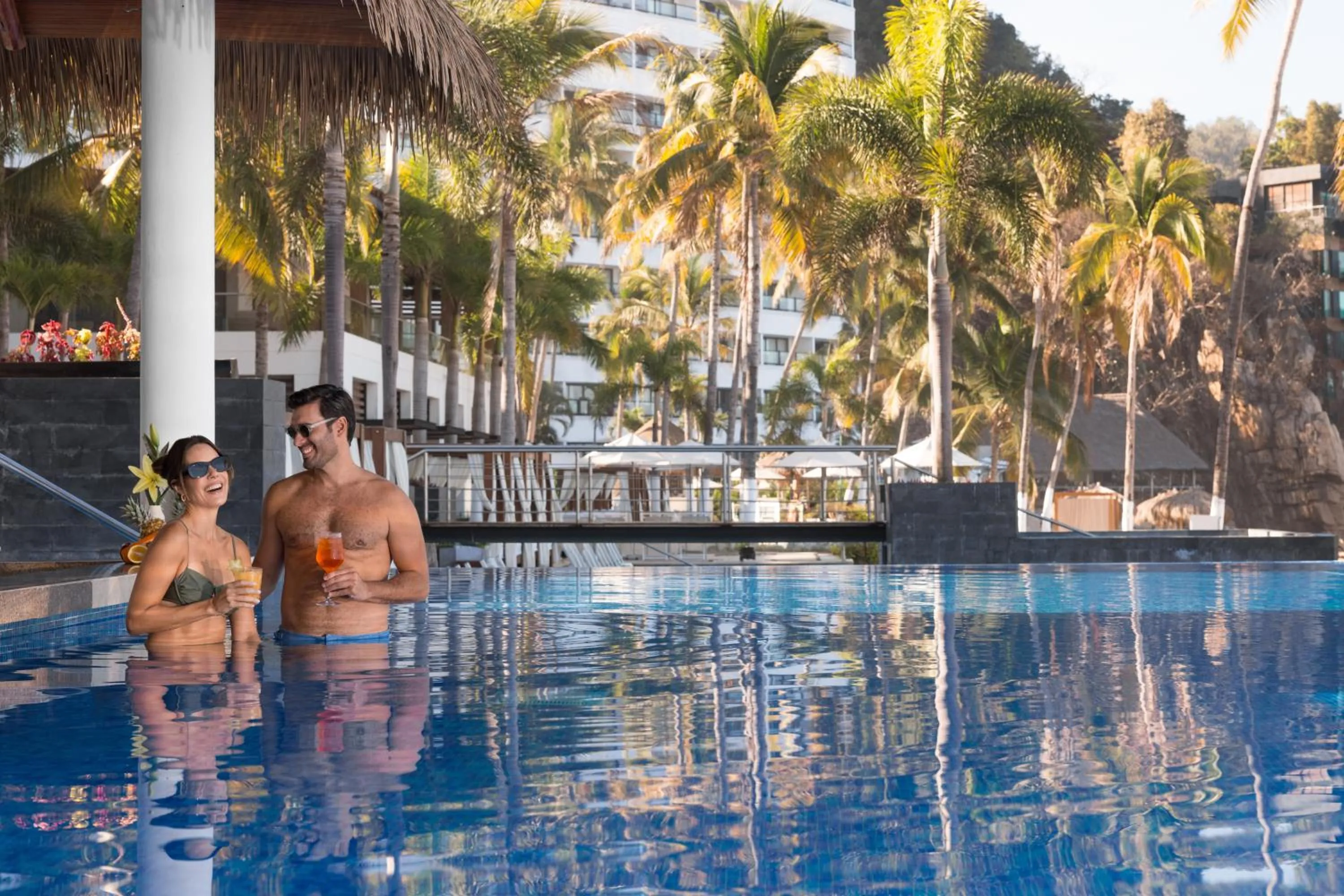 Swimming pool in Hyatt Ziva Puerto Vallarta - All Inclusive