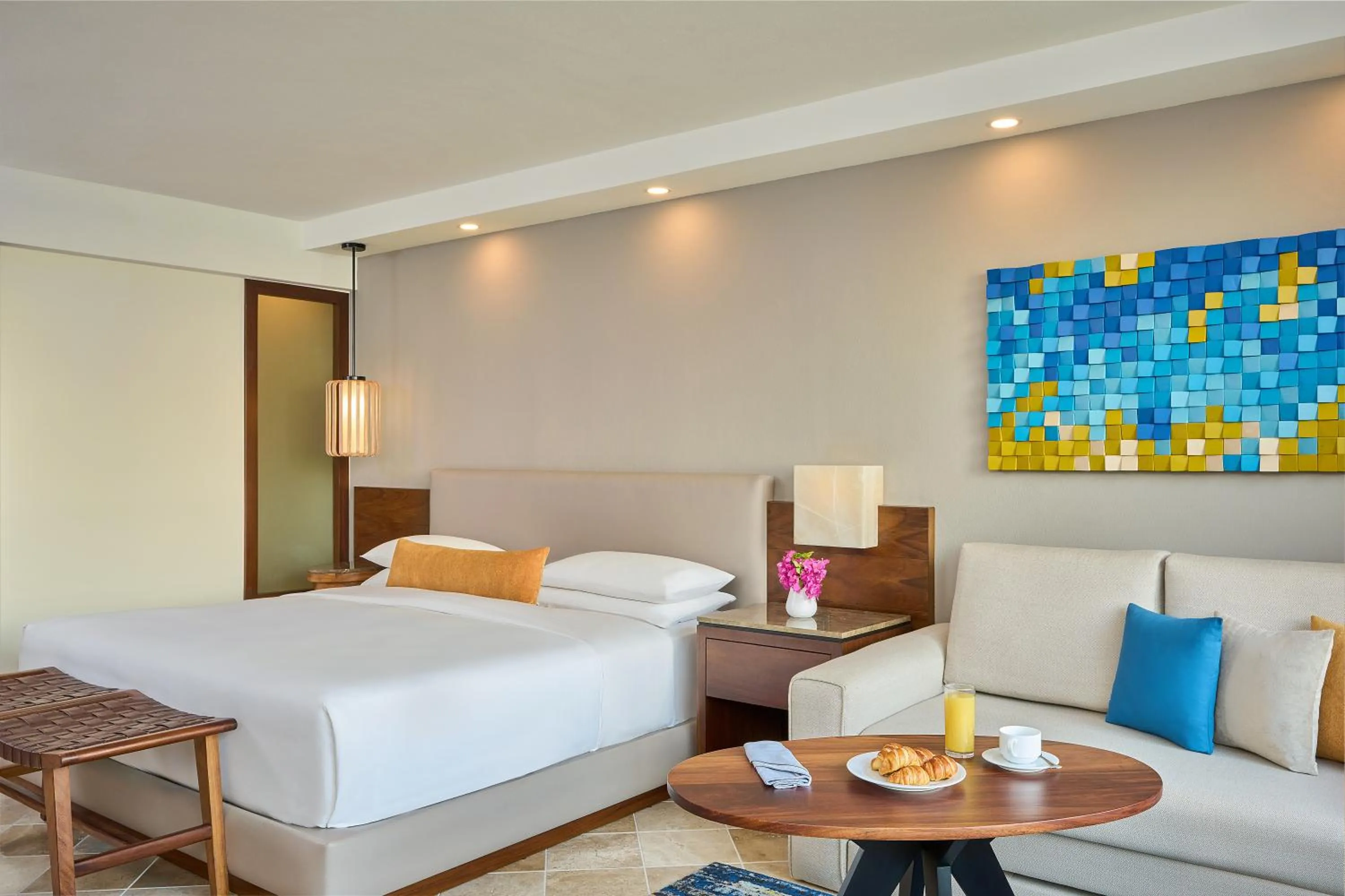 Bed in Hyatt Ziva Puerto Vallarta - All Inclusive